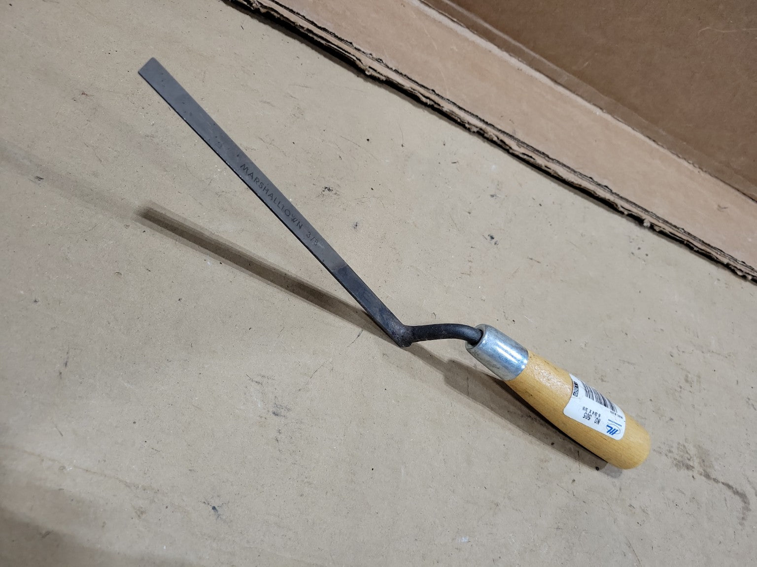 Marshalltown No. 505 3/8" Brick Jointer Masonry Tool