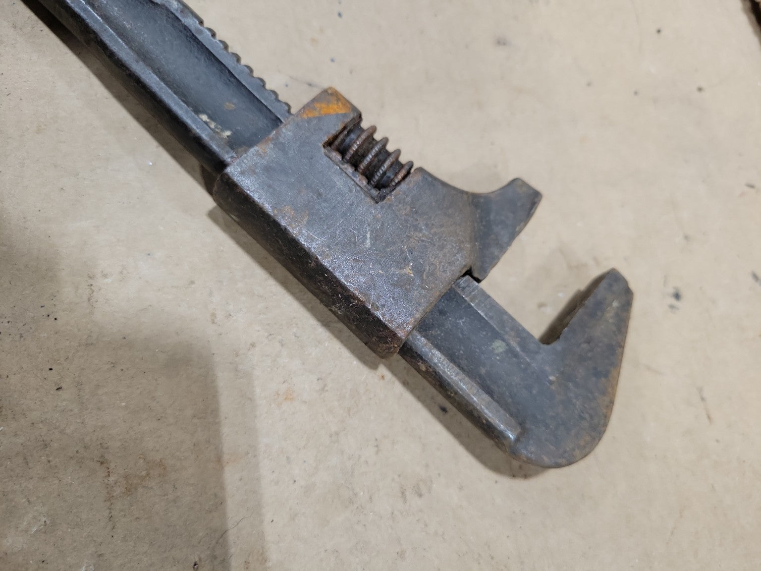 Vintage Adjustable Pipe Wrench
