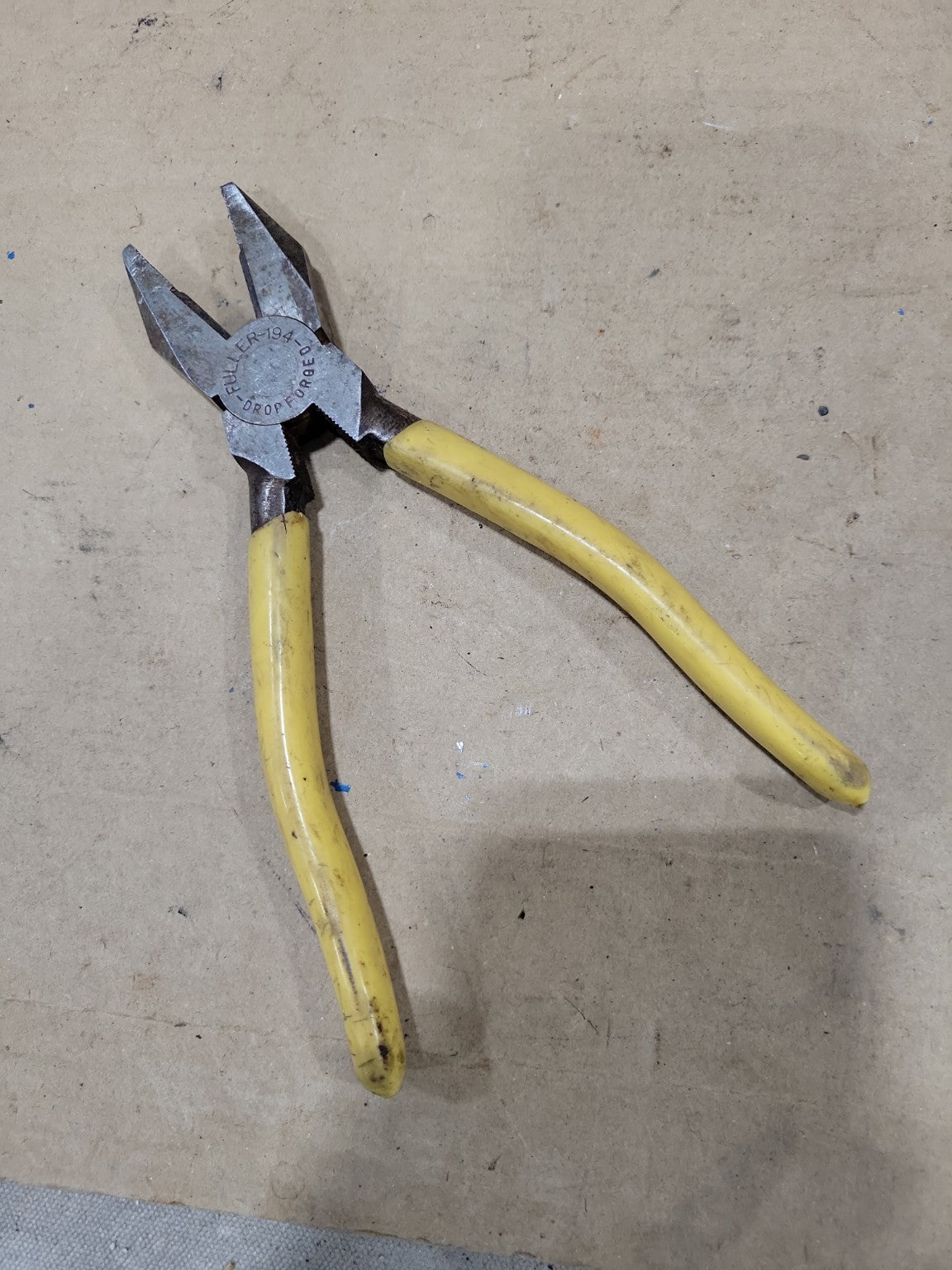 Vintage Fuller 194-0 Slip Joint Combination Pliers