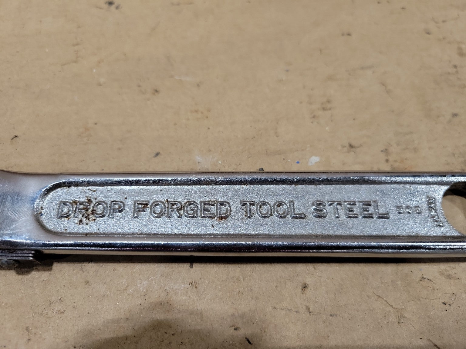 Vintage Adjustable Pipe Wrench – Drop Forged Tool Steel