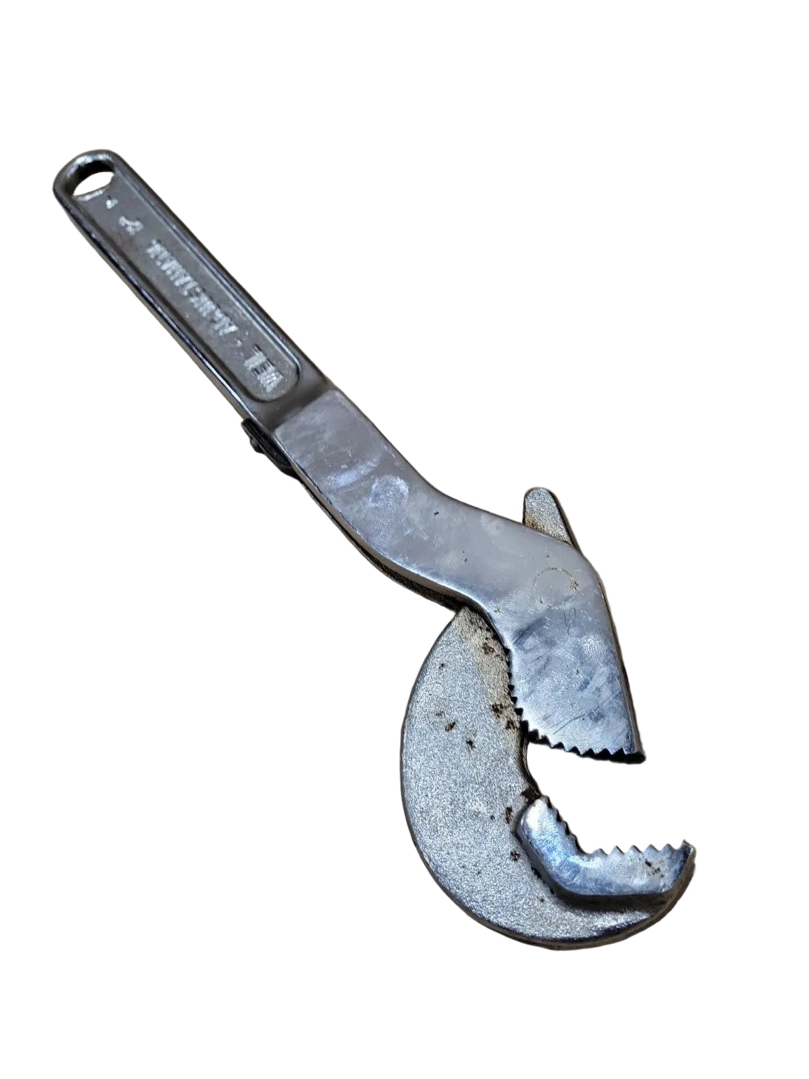 Vintage Adjustable Pipe Wrench – Drop Forged Tool Steel