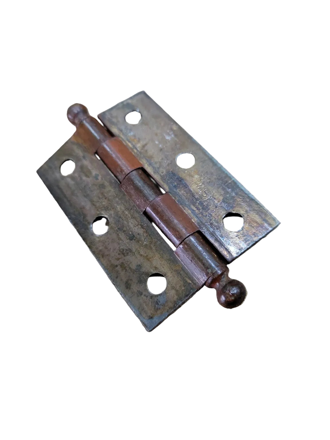 Antique Brass Ball-Tip Hinge