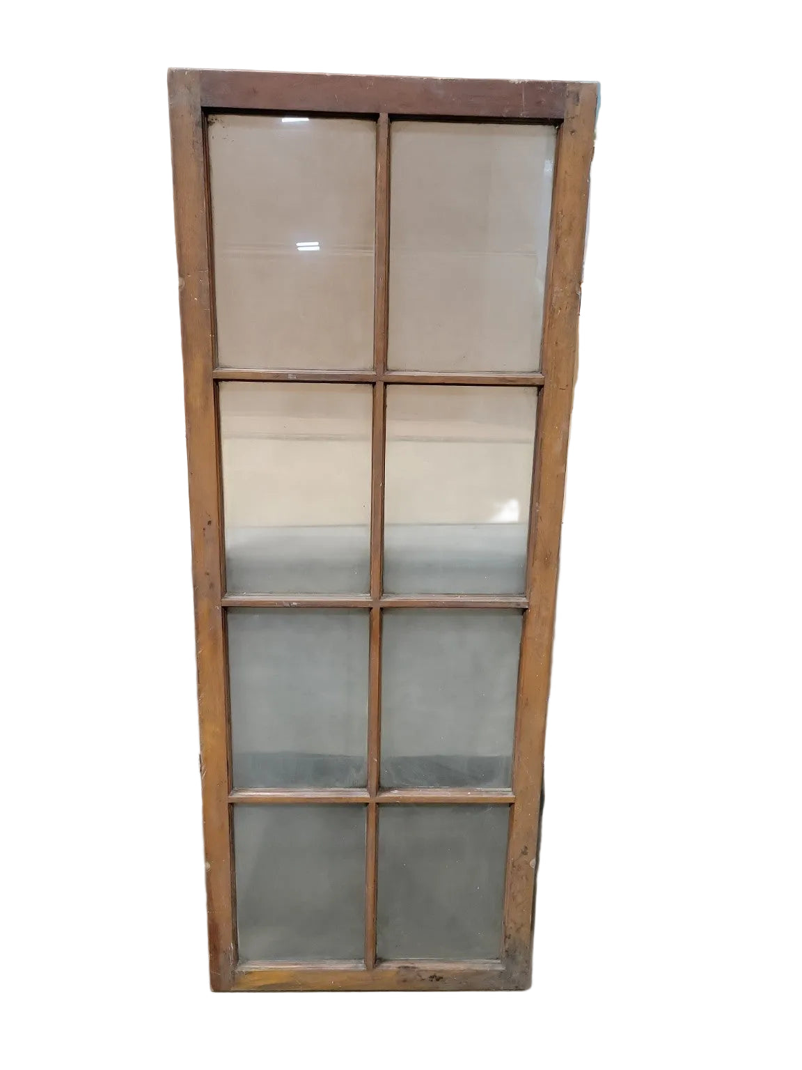 Antique 8-Lite Wood Window Sash