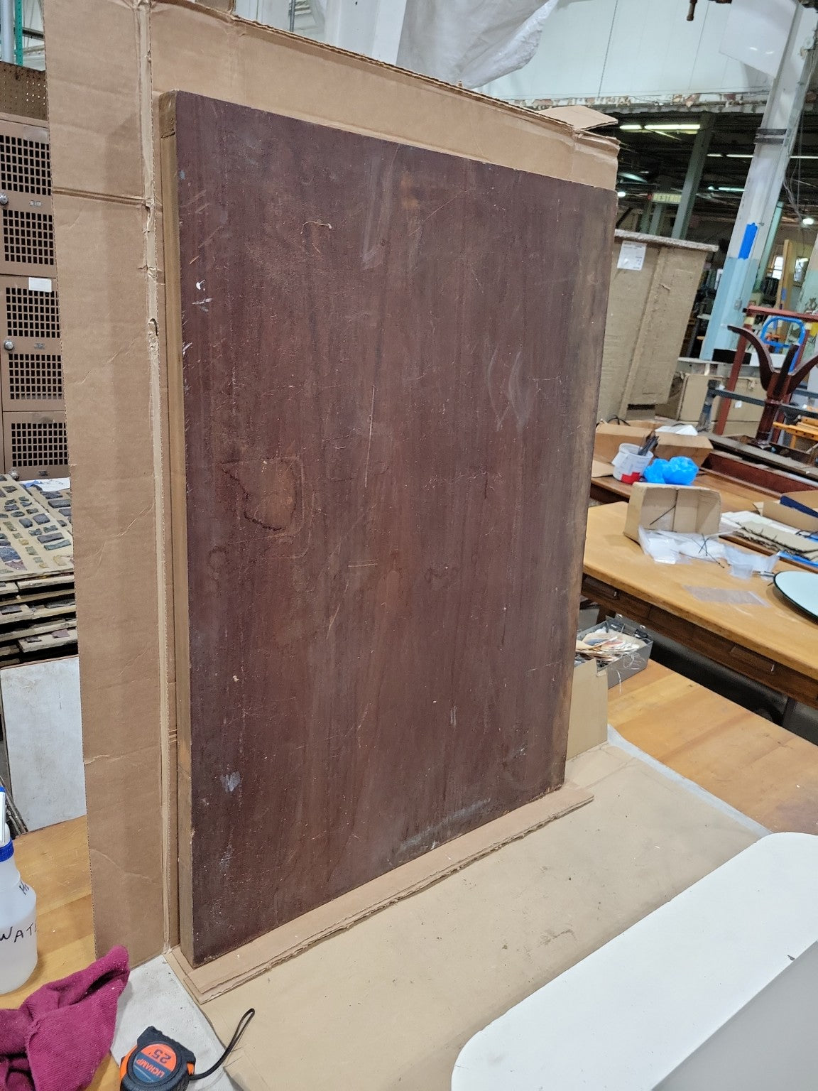 Antique Wood Dutch Door with Original Hardware