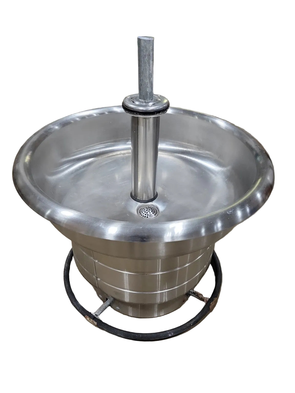 Industrial Stainless Steel Circular Wash Basin / Fountain Sink