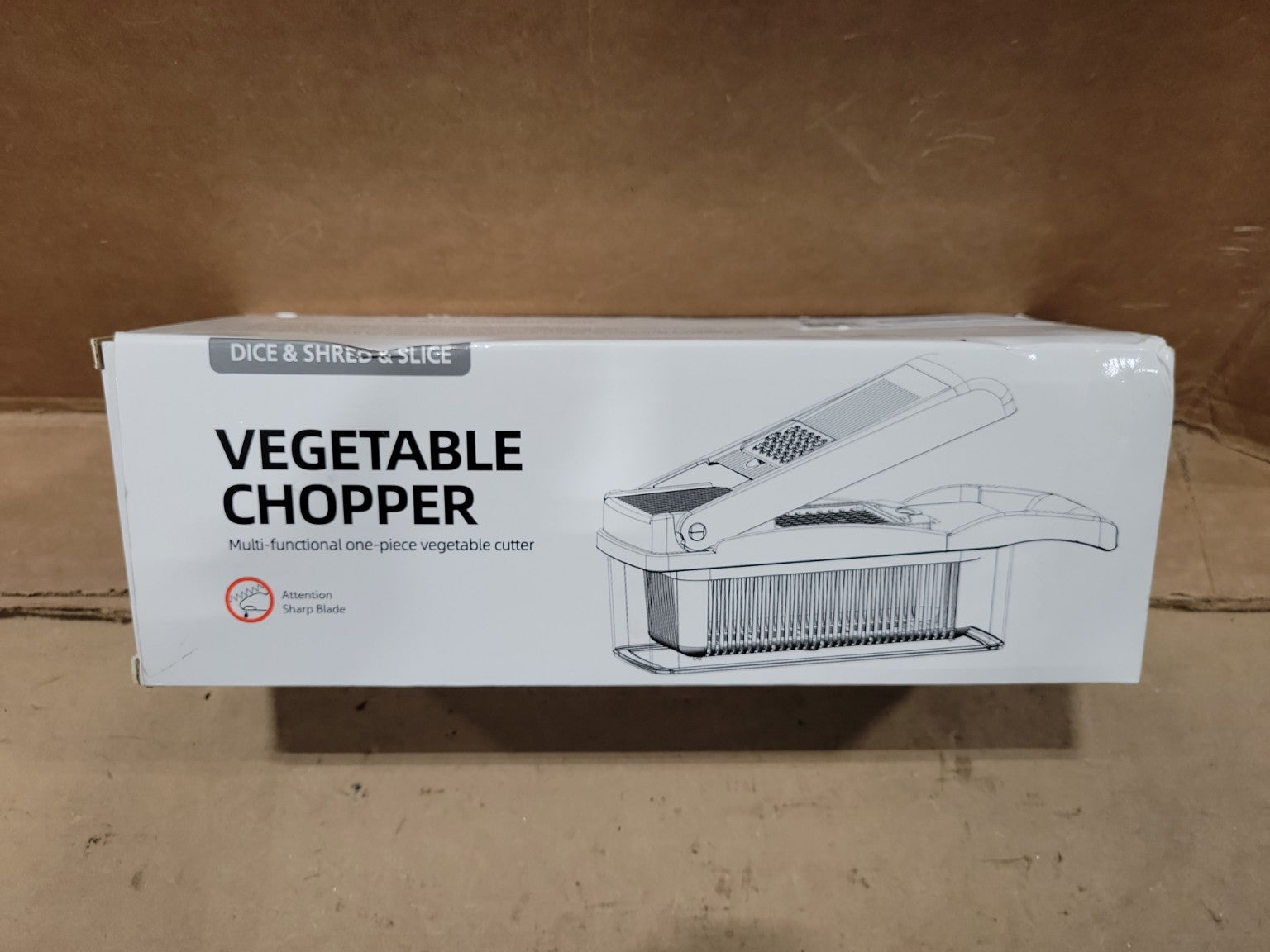 Multi-Function Vegetable Chopper & Mandoline Slicer Set