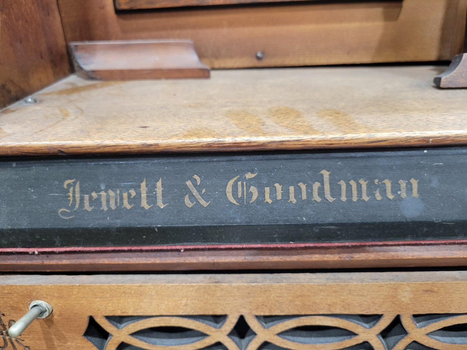 Antique Jewett & Goodall Victorian Reed Organ