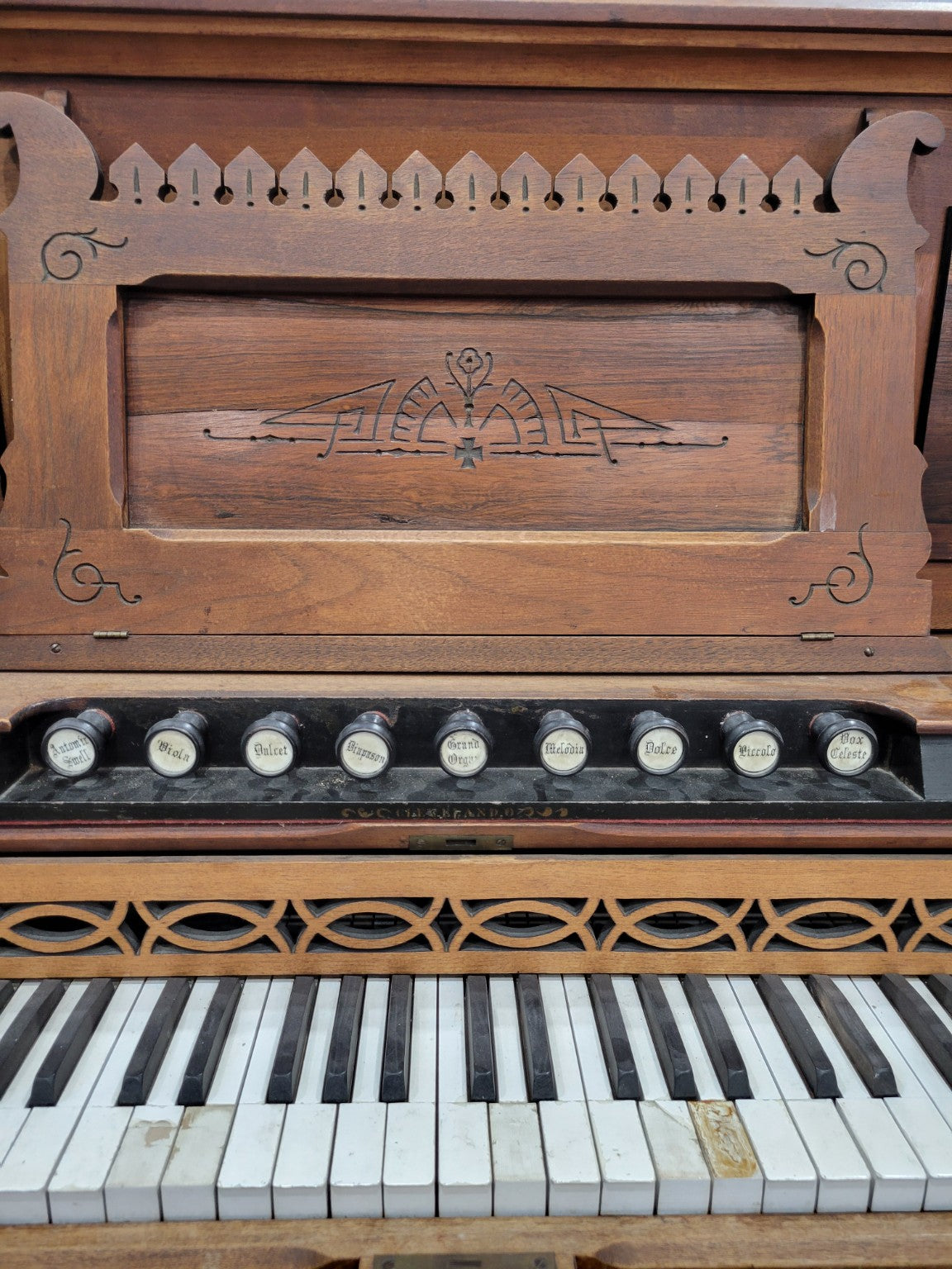 Antique Jewett & Goodall Victorian Reed Organ