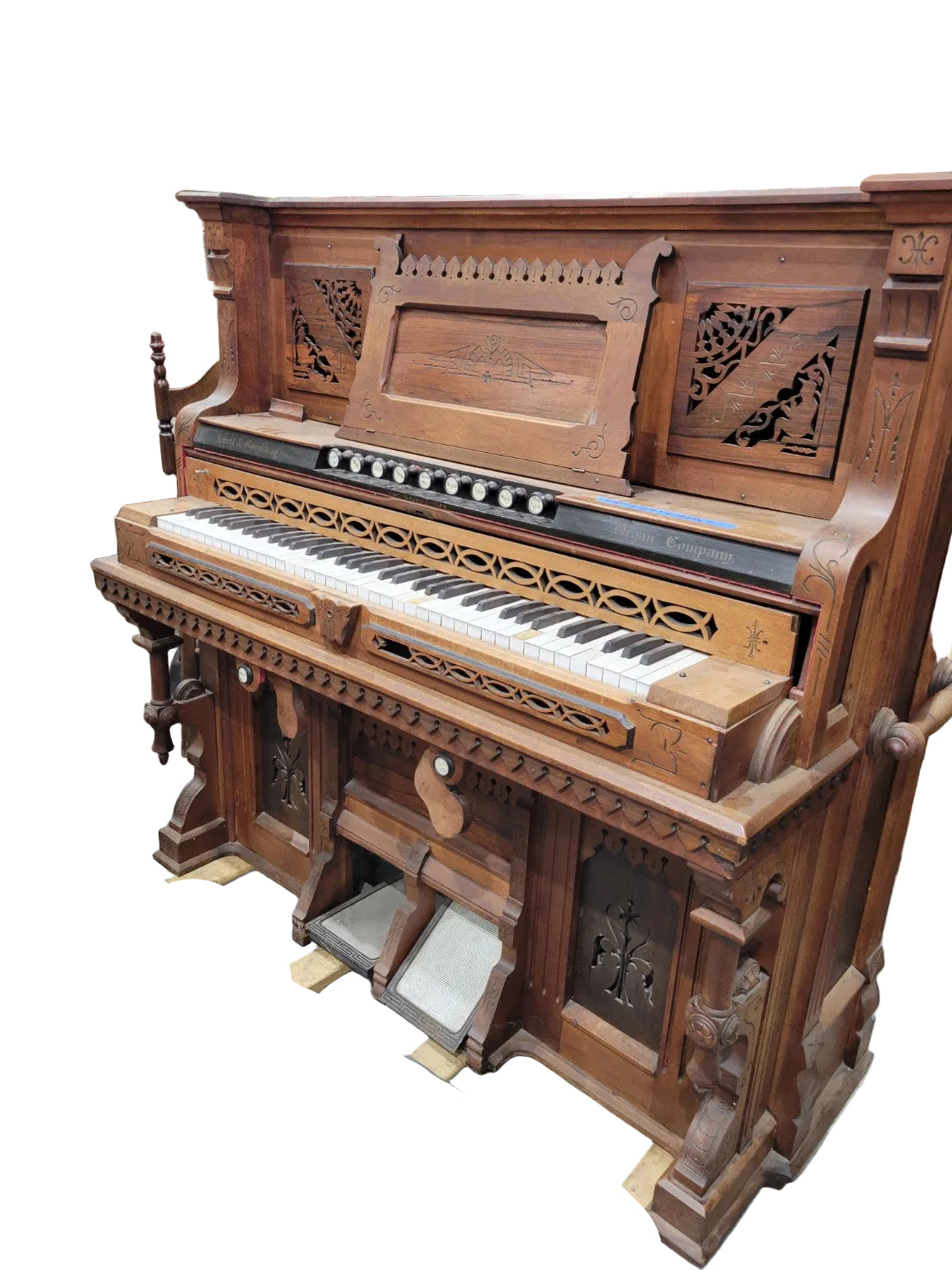 Antique Jewett & Goodall Victorian Reed Organ