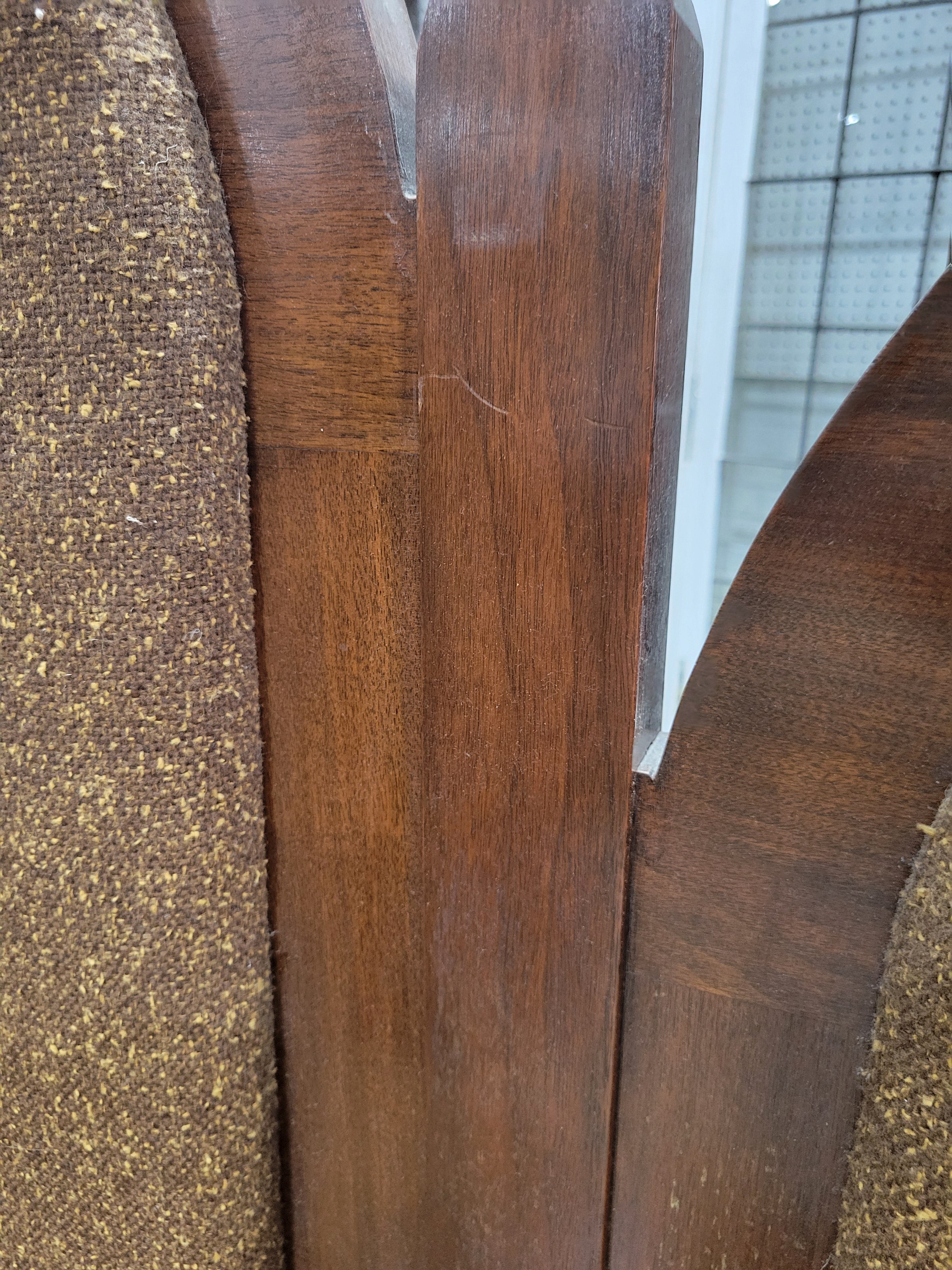Set of Three Gothic Revival Oak Armchairs