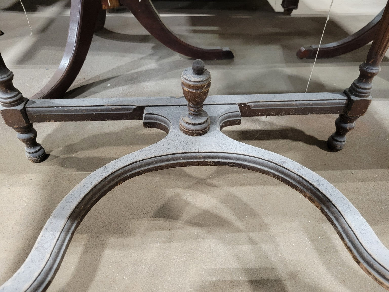 Antique Carved Walnut Parlor Side Table