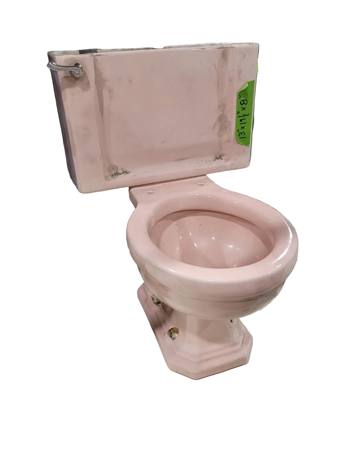 Vintage Standard Pink Two-Piece Porcelain Toilet (Tank & Bowl – No Lid)