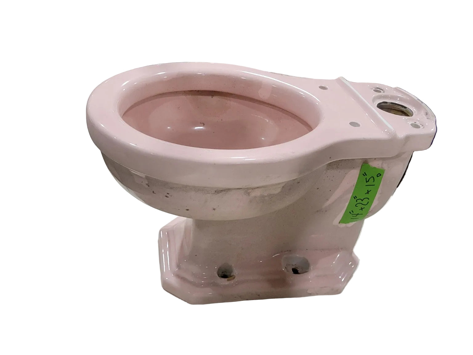 Vintage Standard Pink Two-Piece Porcelain Toilet (Tank & Bowl – No Lid)