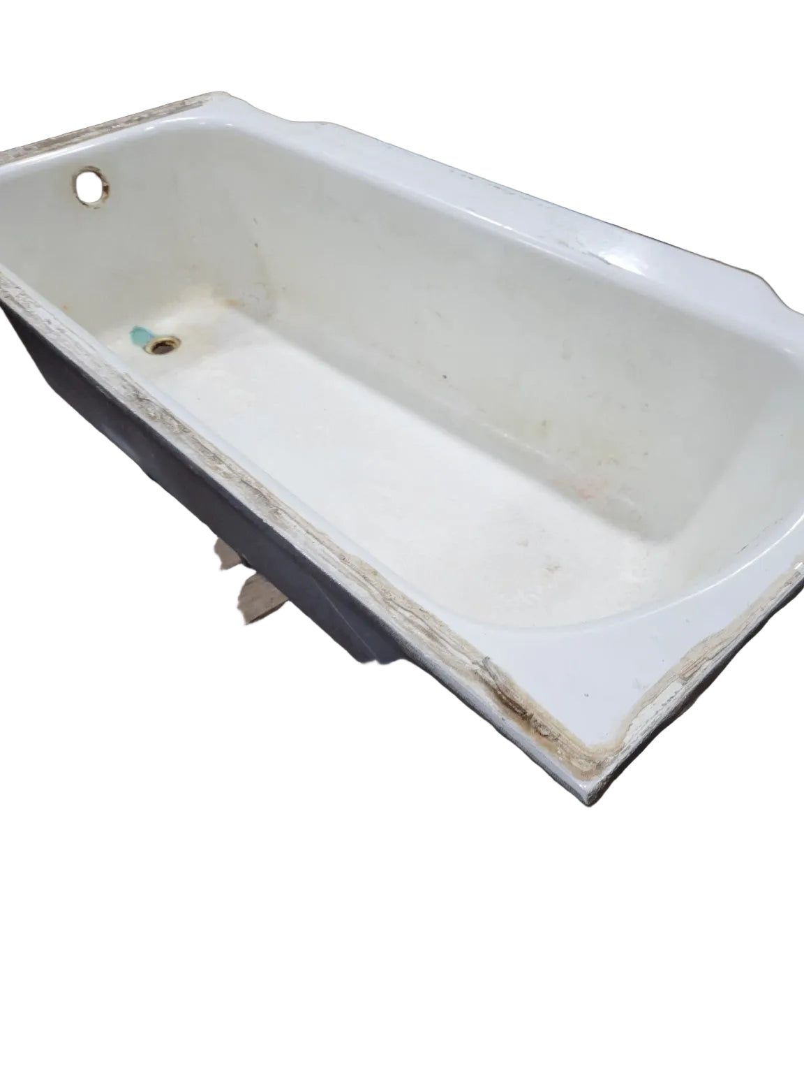 Vintage American Standard Cast Iron Alcove Bathtub – 66"