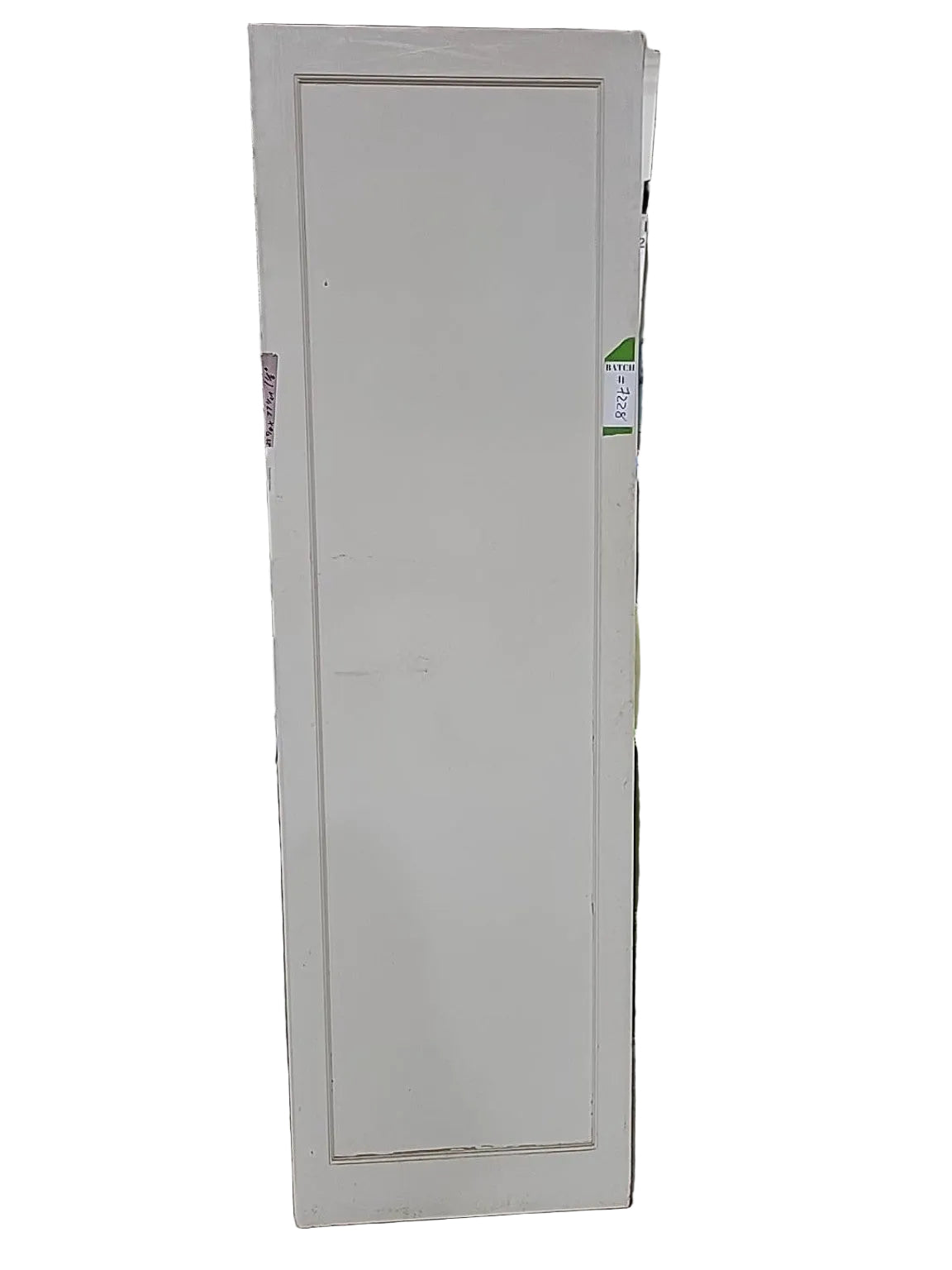Painted Recessed Single Panel Interior Door – 23 5/8" x 77 1/4"