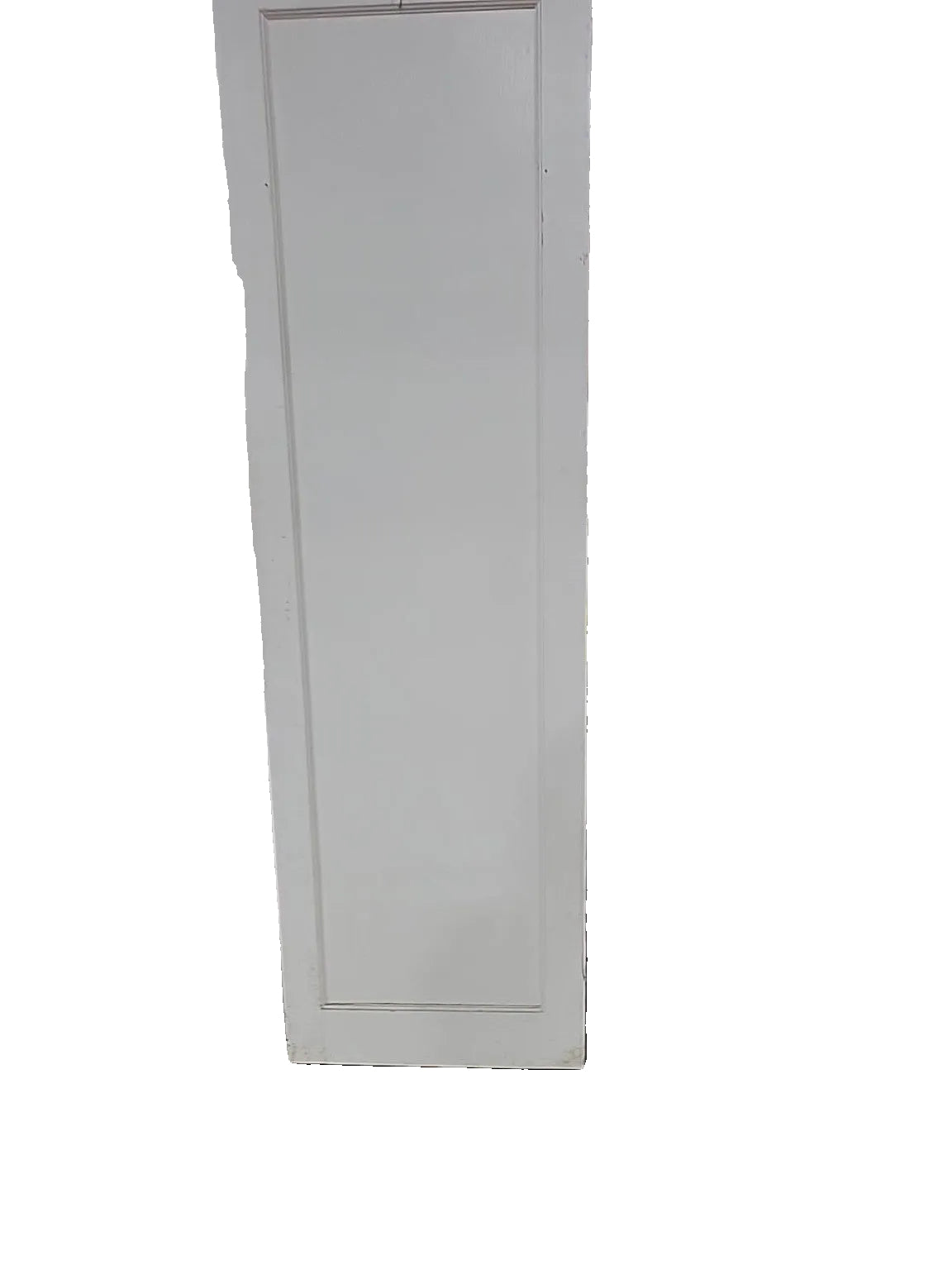 Painted Recessed Single Panel Interior Door – Solid Wood
