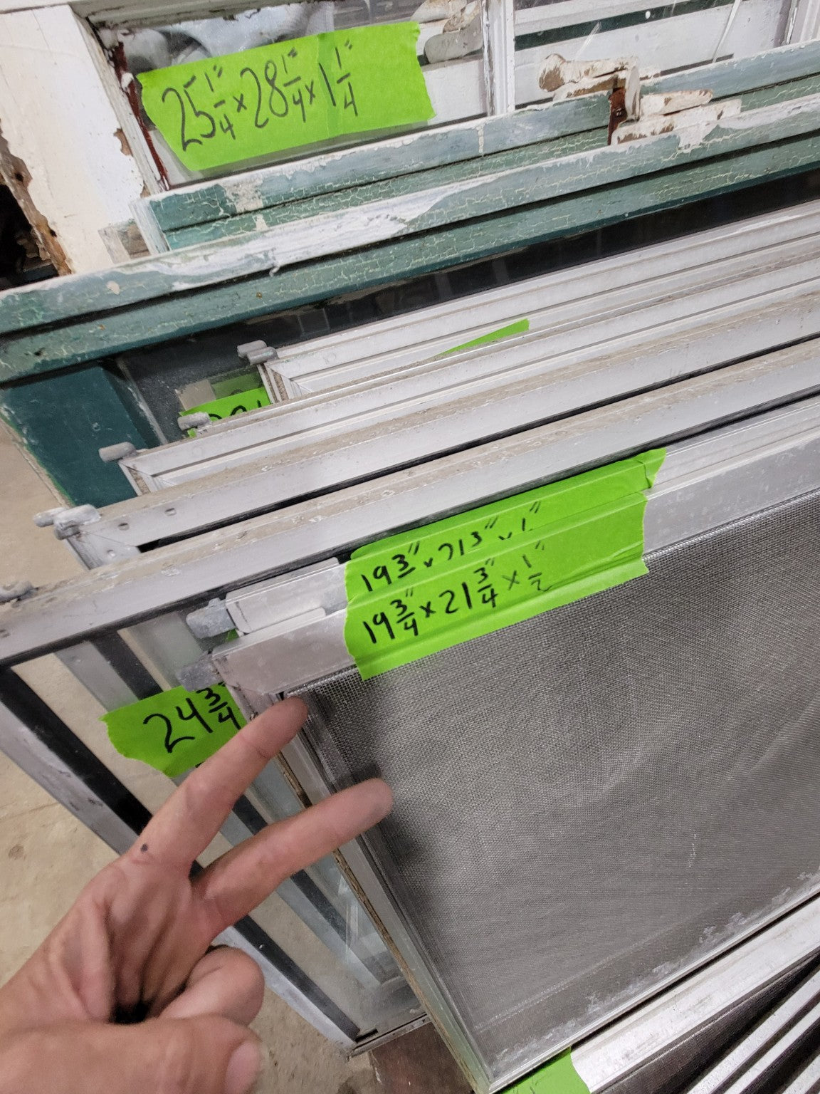 Aluminum Window Screen Insert – 19¾" x 21¾"