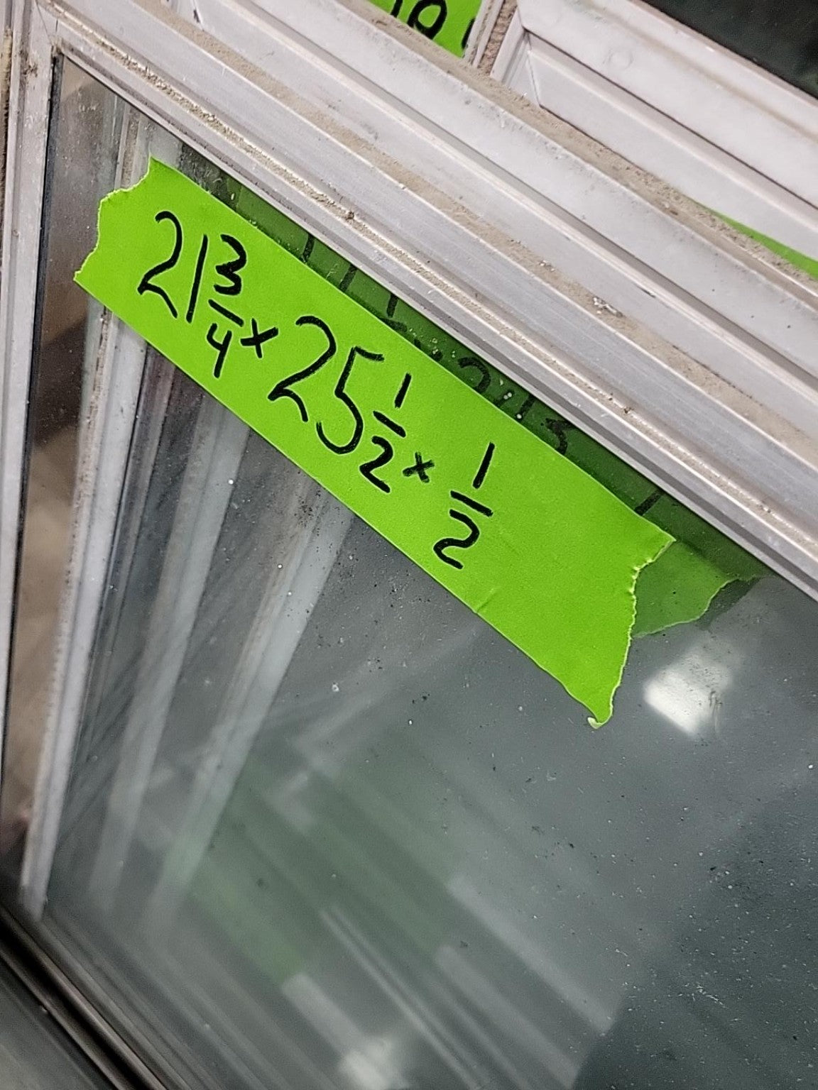 Insulated Window Glass Panel – 21¾" x 25½"
