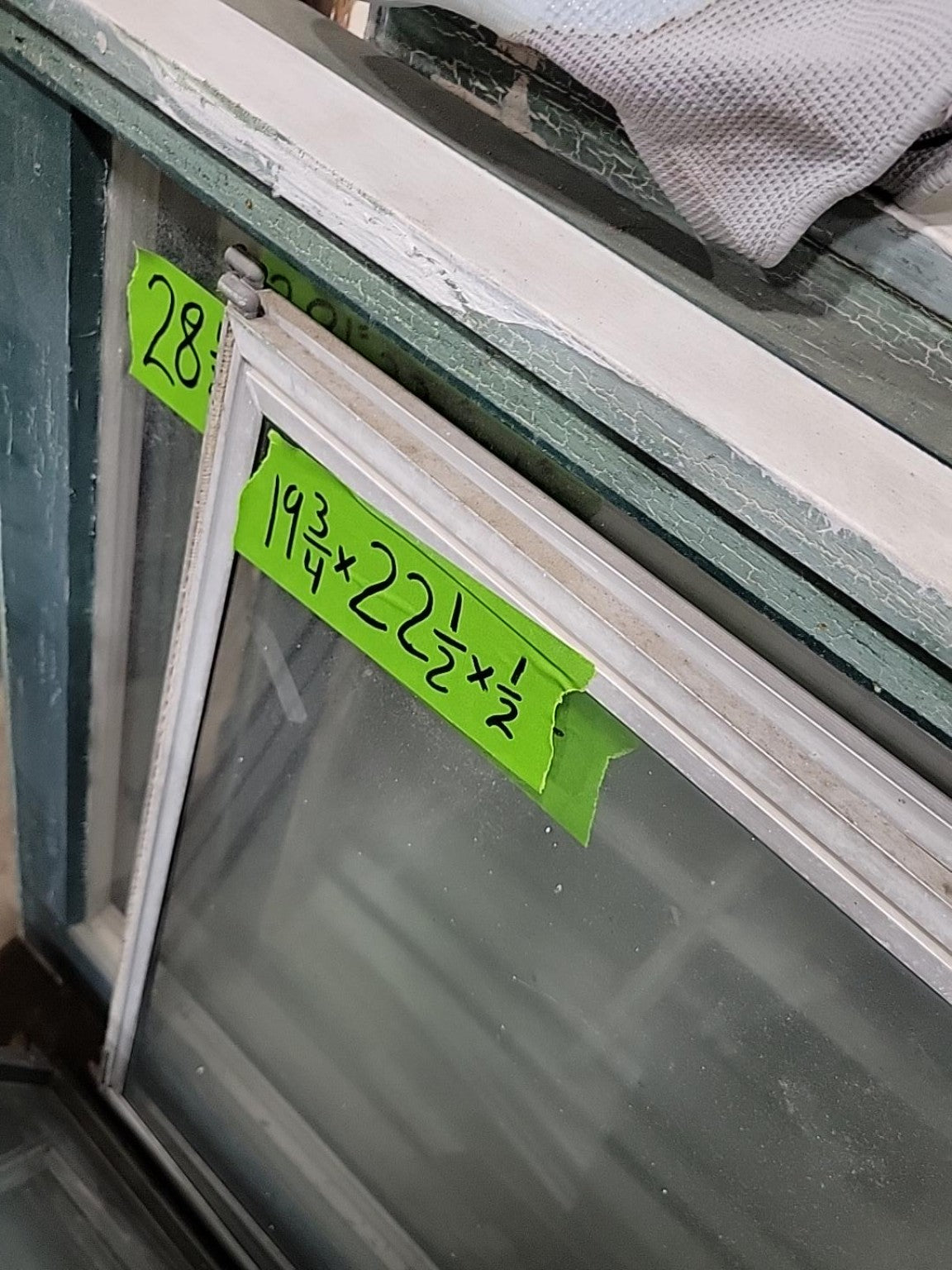 Insulated Window Glass Panel – 19¾" x 22½"