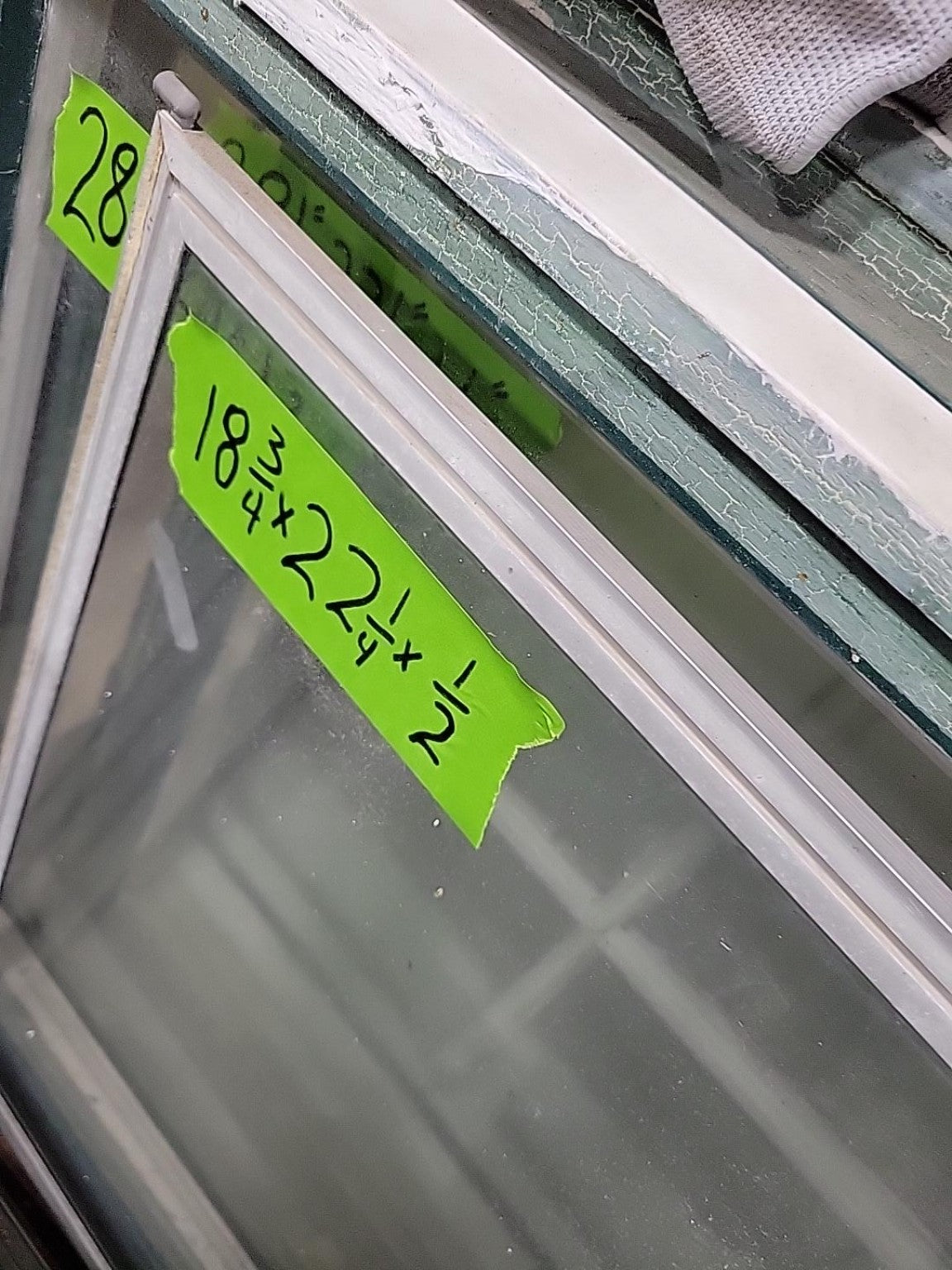 Insulated Window Glass Panel – 18¾" x 22¼"