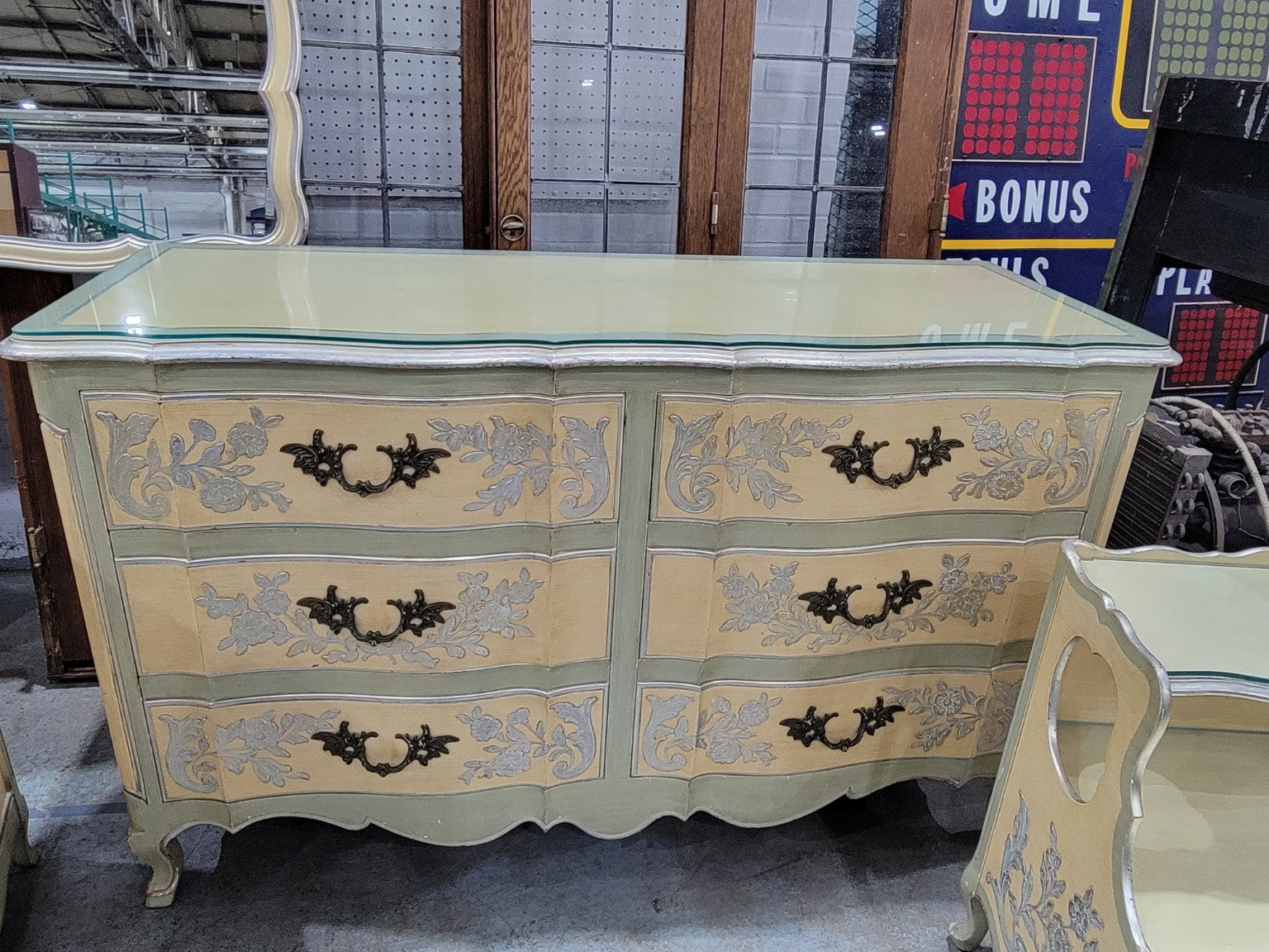 John Widdicomb French Provincial Bedroom Suite – 4 Piece Vintage Set