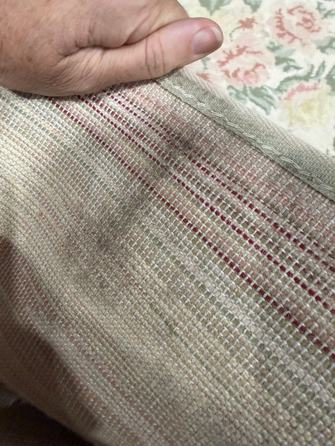 Vintage Floral Tapestry-Style Area Rug