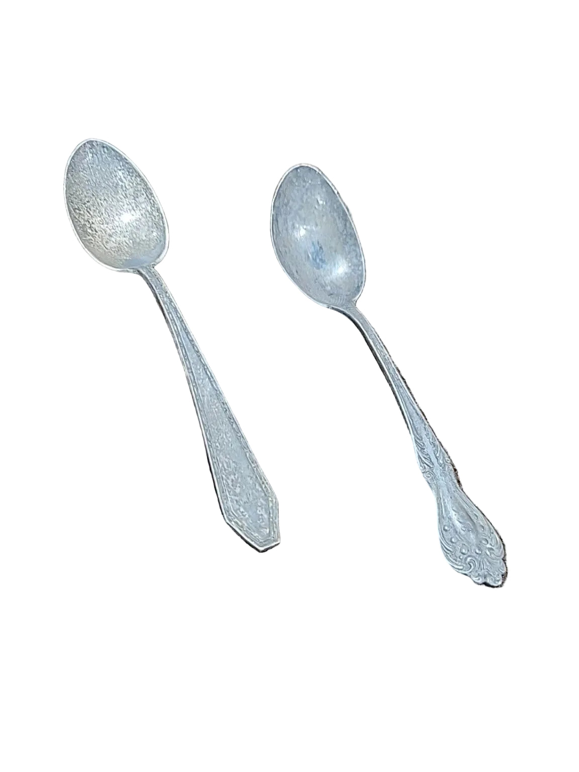 Vintage Sterling Silver Teaspoon Pair – Set of 2