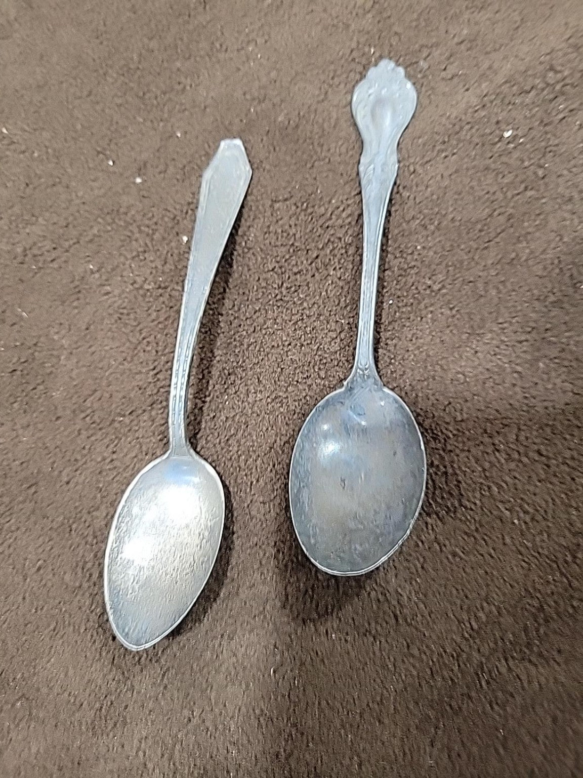 Vintage Sterling Silver Teaspoon Pair – Set of 2