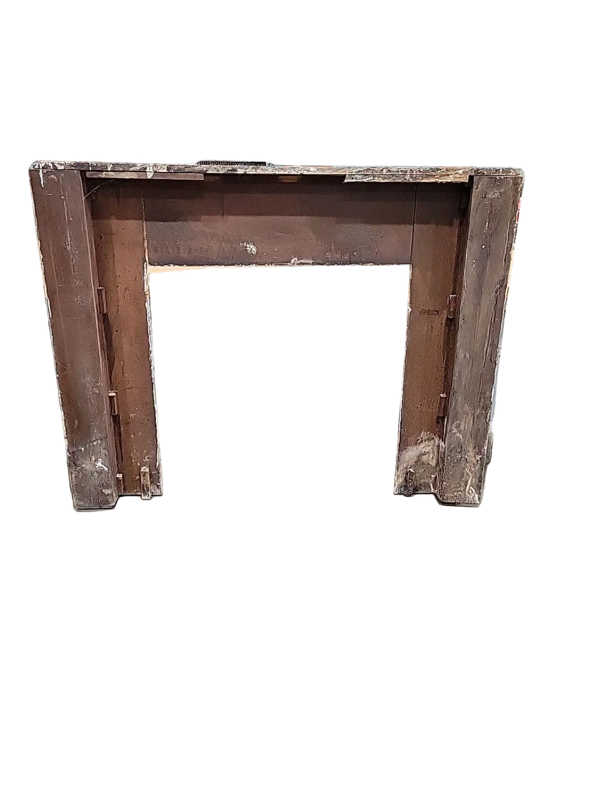 Antique Carved Oak Fireplace Mantel Surround