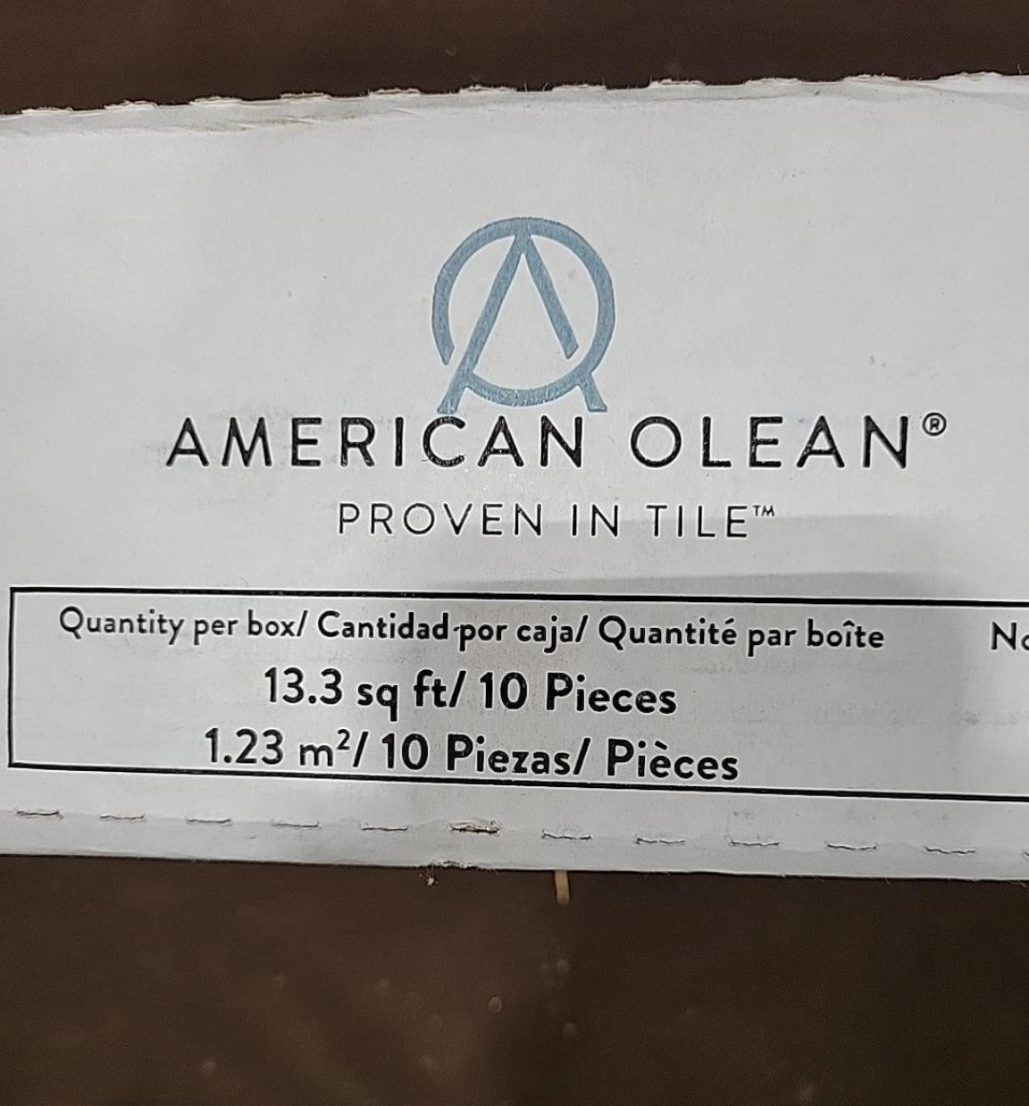 American Olean White 8" x 24" Ceramic Wall Tile