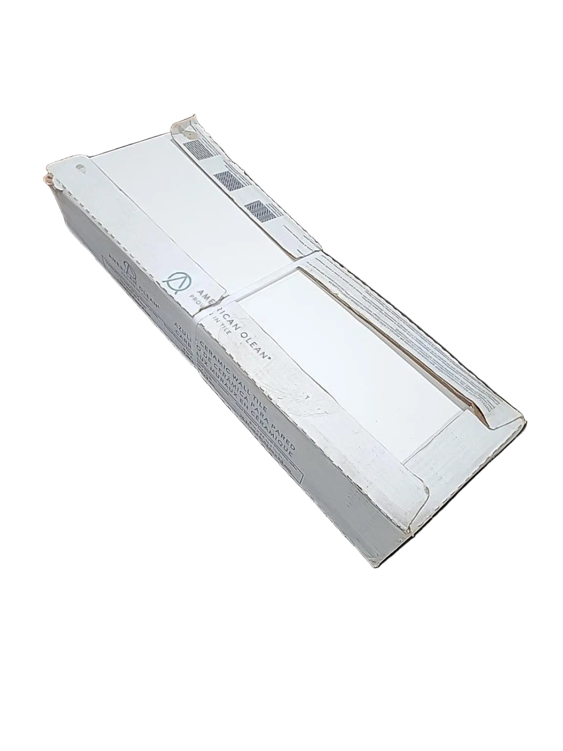 American Olean White 8" x 24" Ceramic Wall Tile