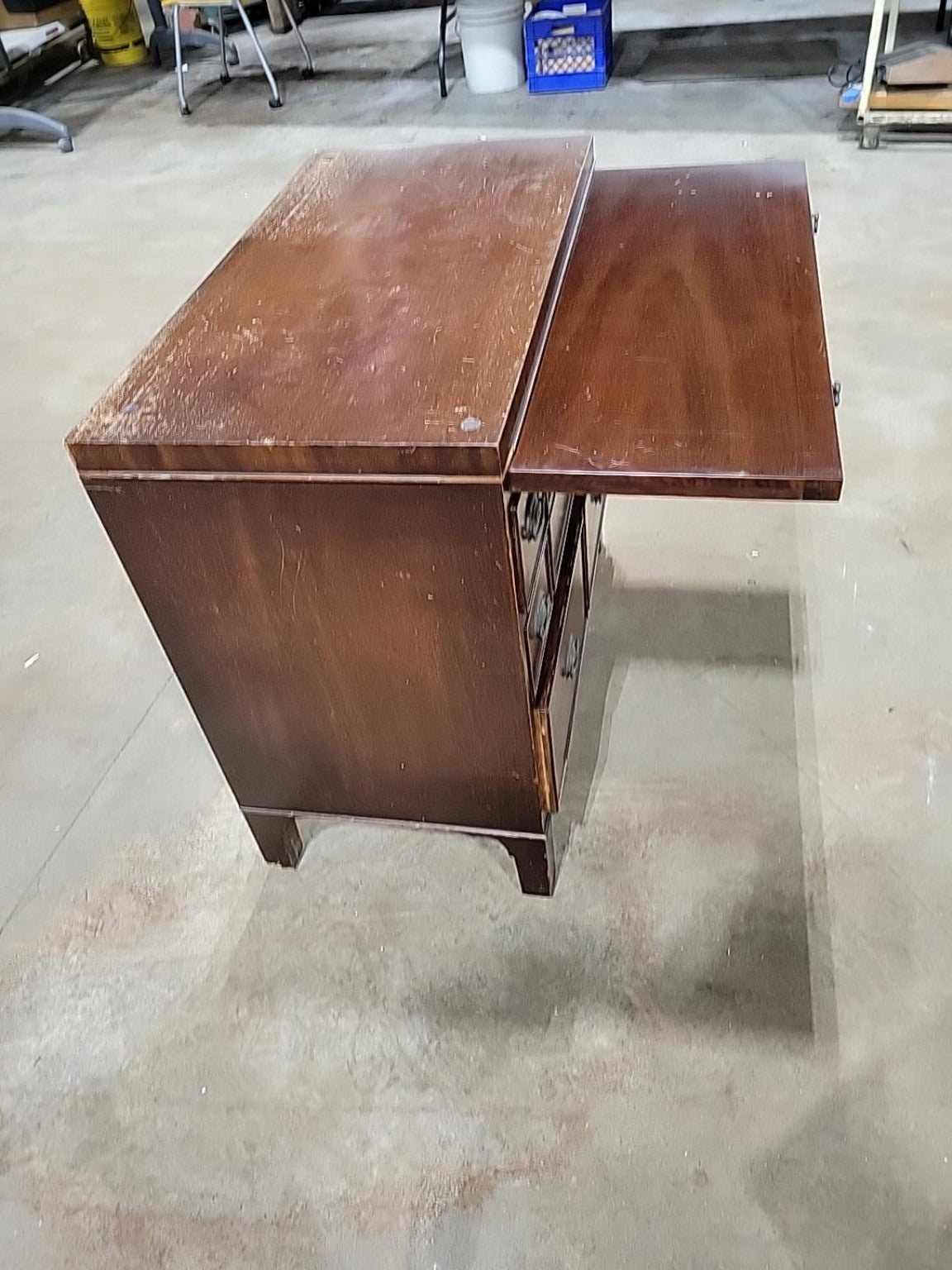 Vintage Kindel Marshall Field Mahogany Secretary Chest