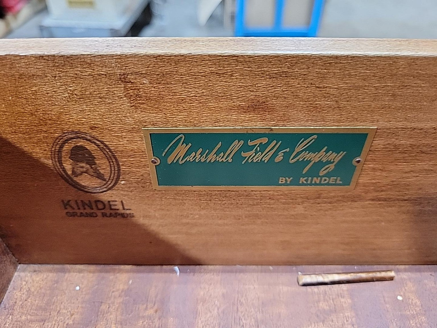 Vintage Kindel Marshall Field Mahogany Secretary Chest