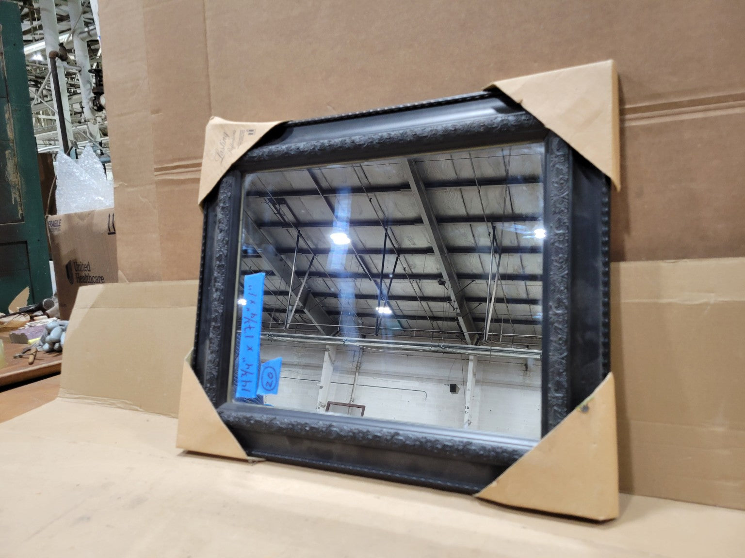 Decorative Black Framed Wall Mirror