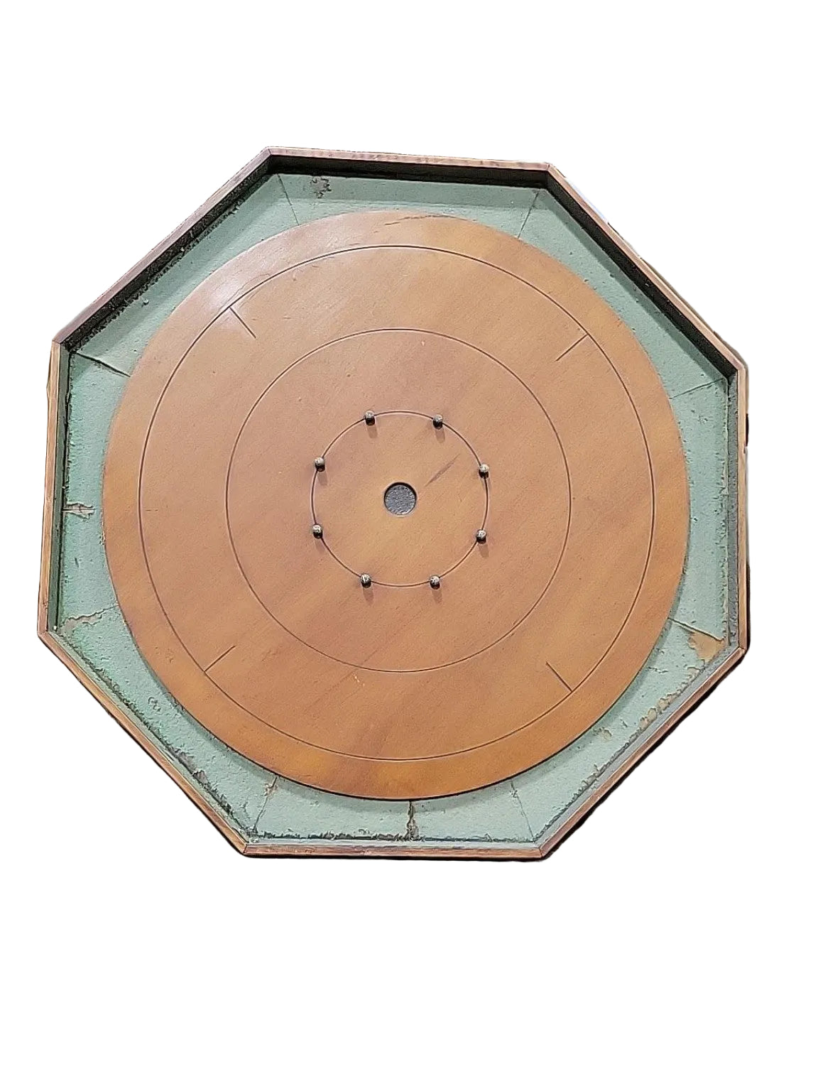 Antique W.B. Cross Crokinole Game Board