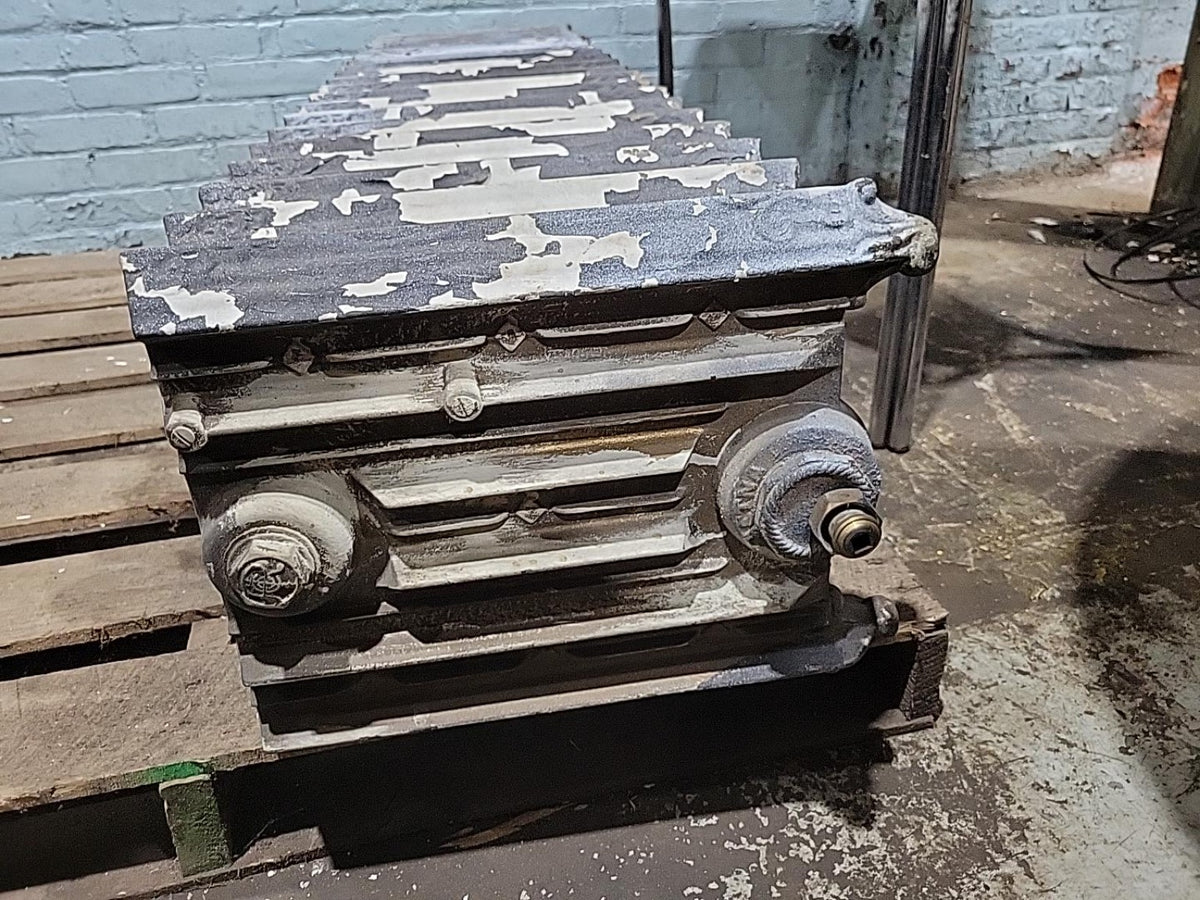 Vintage 20-Fin Cast Iron Radiator – Low Profile