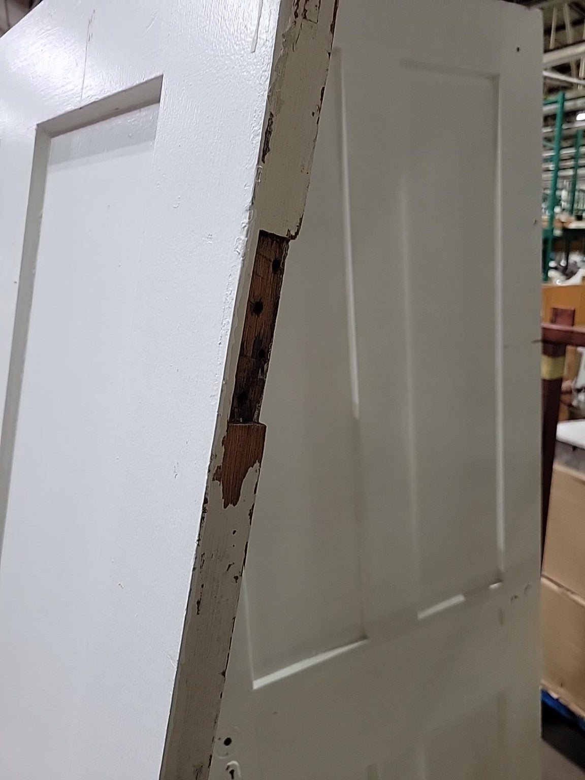 Vintage 4-Panel Solid Wood Interior Door – 32 x 80