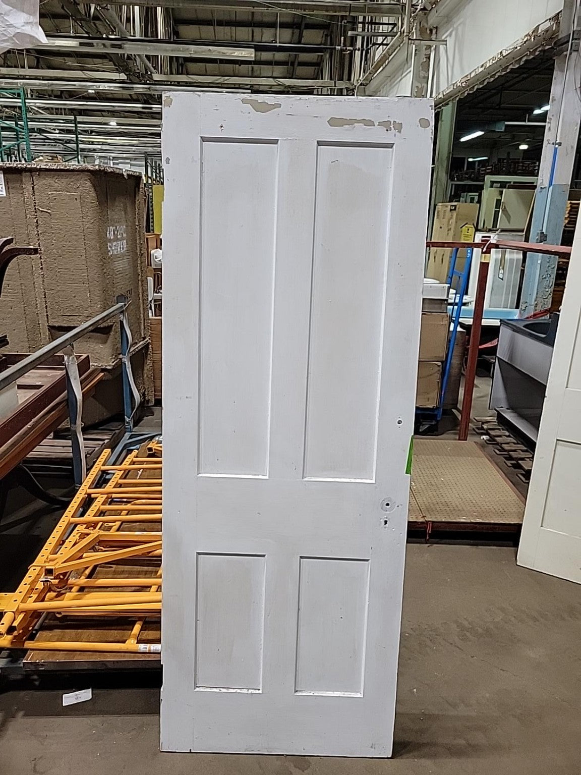 Vintage 4-Panel Wood Interior Door – 30" x 80"