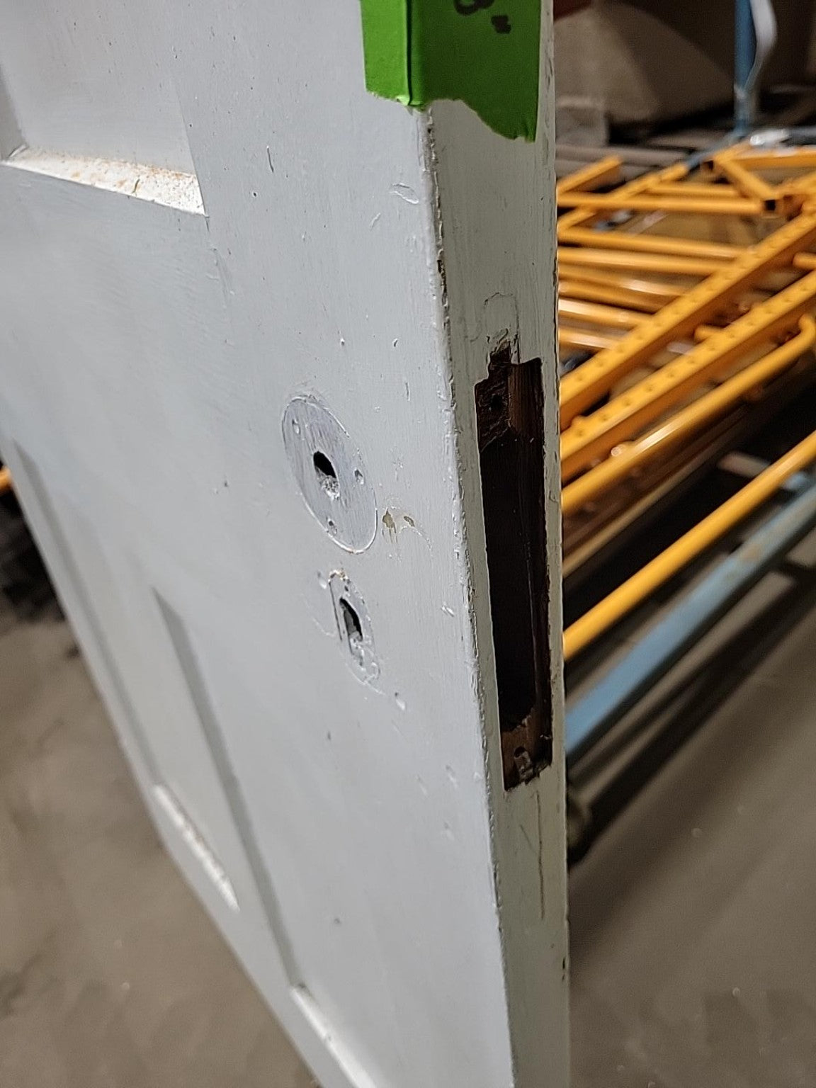 Vintage 4-Panel Wood Interior Door – 30" x 80"
