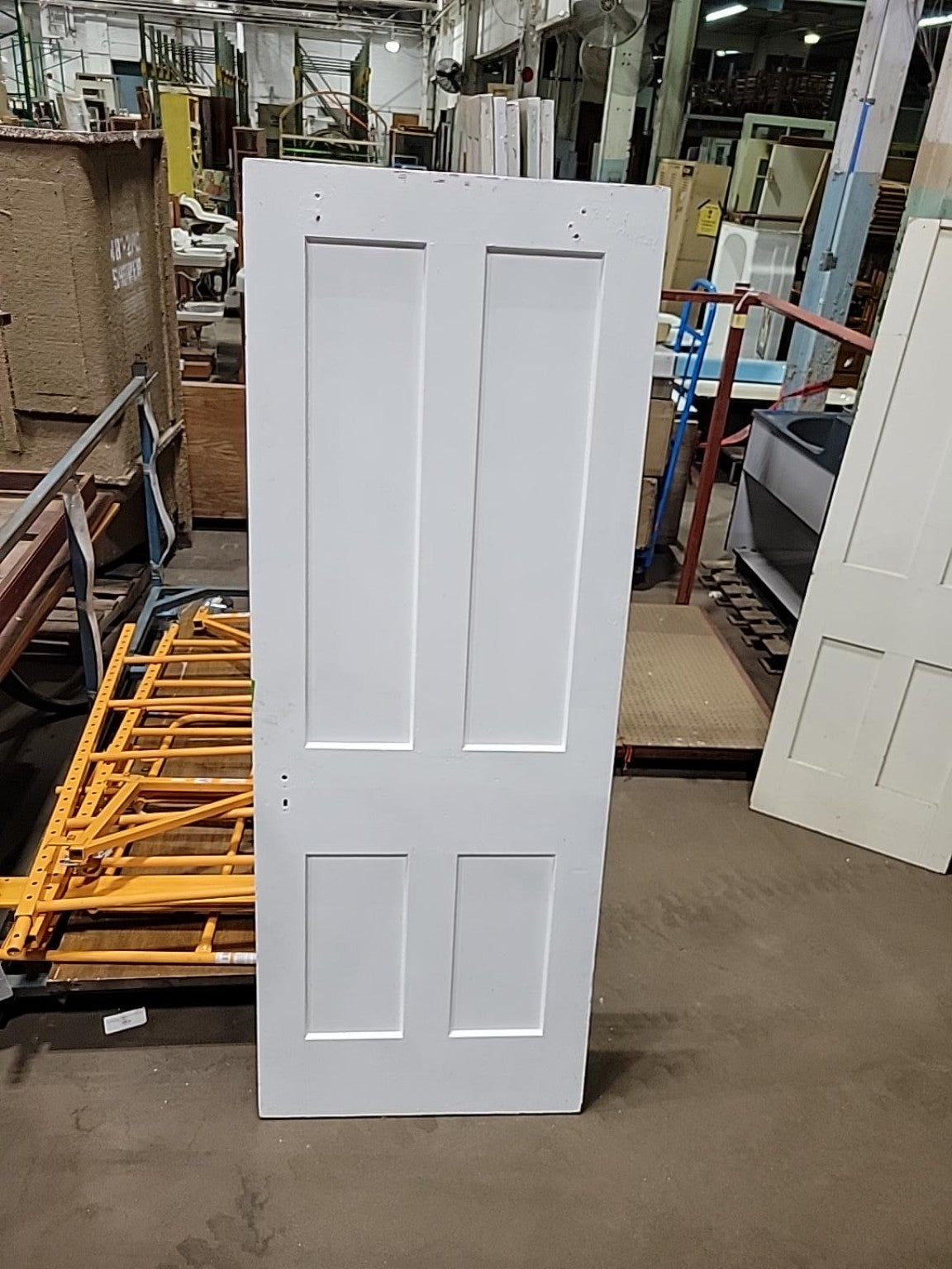 Vintage 4-Panel Wood Interior Door – 30" x 80"