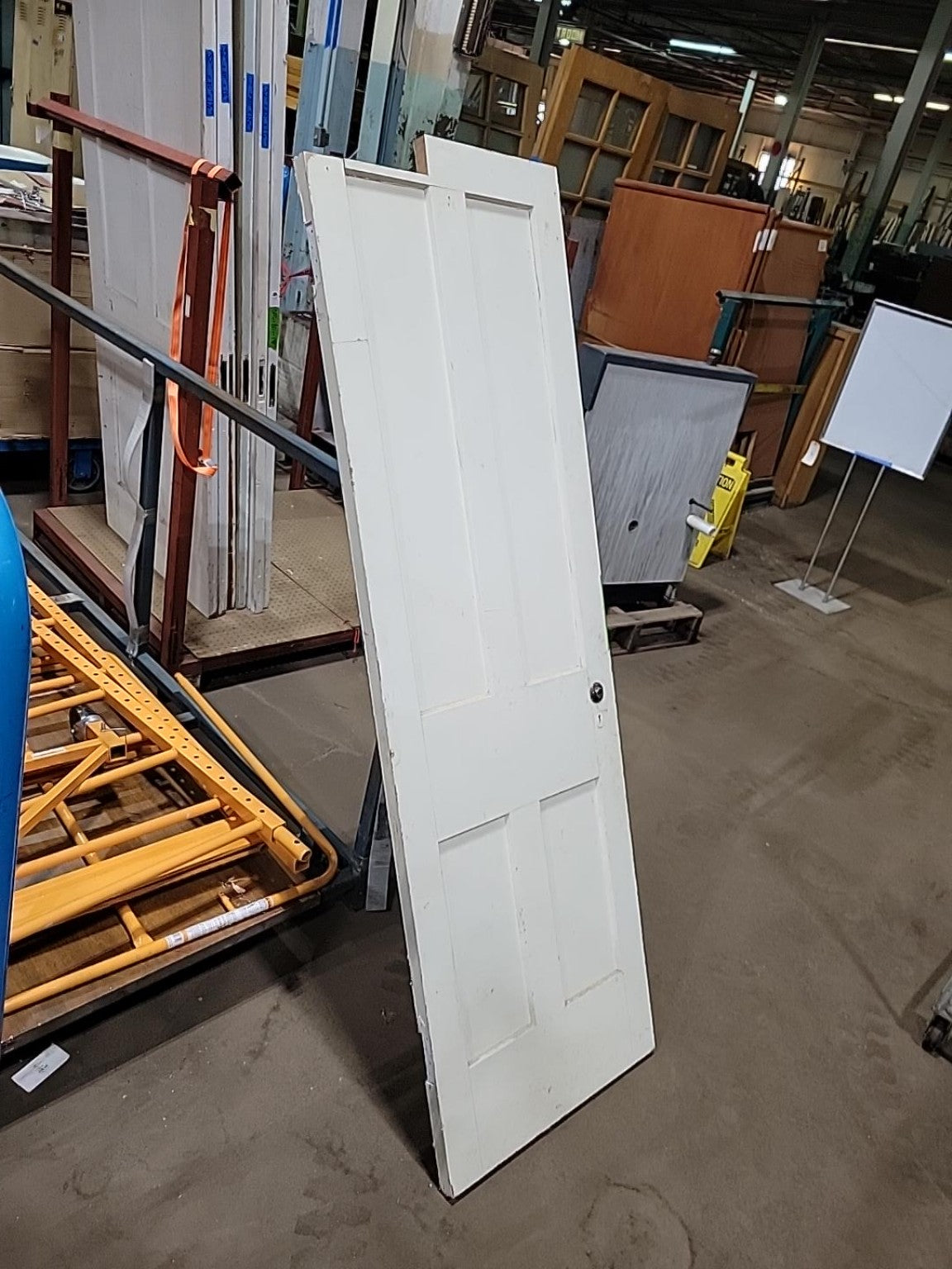 Vintage 4-Panel Wood Interior Door – 25 1/2" x 80"