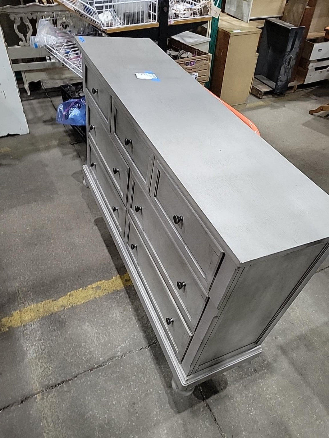 Ashley Furniture Gray 7-Drawer Dresser B733-31