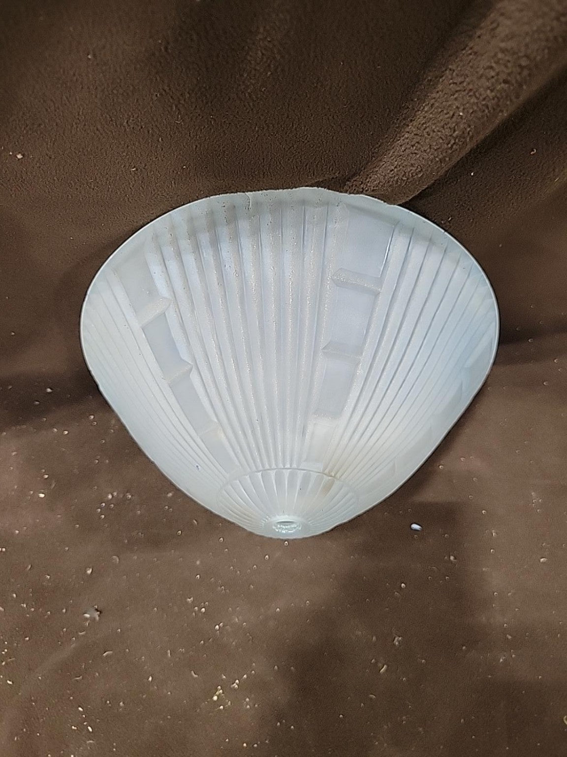 Vintage Art Deco Frosted Glass Ceiling Light Shade