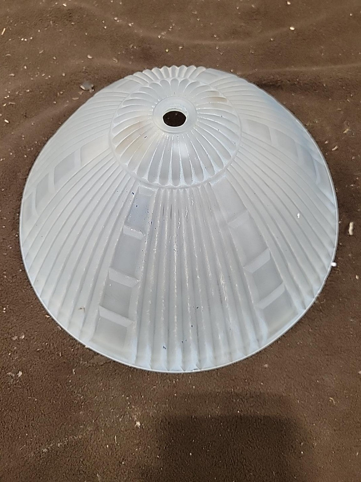 Vintage Art Deco Frosted Glass Ceiling Light Shade