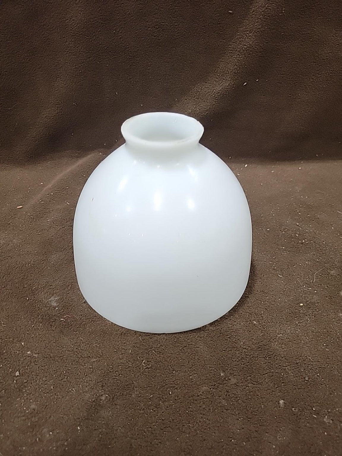 Vintage White Milk Glass Bell Light Shade