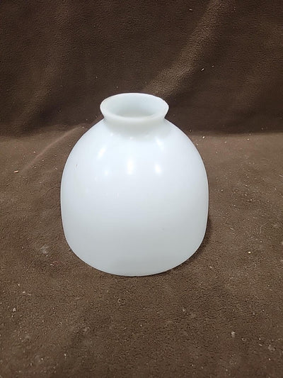 Vintage White Milk Glass Bell Light Shade