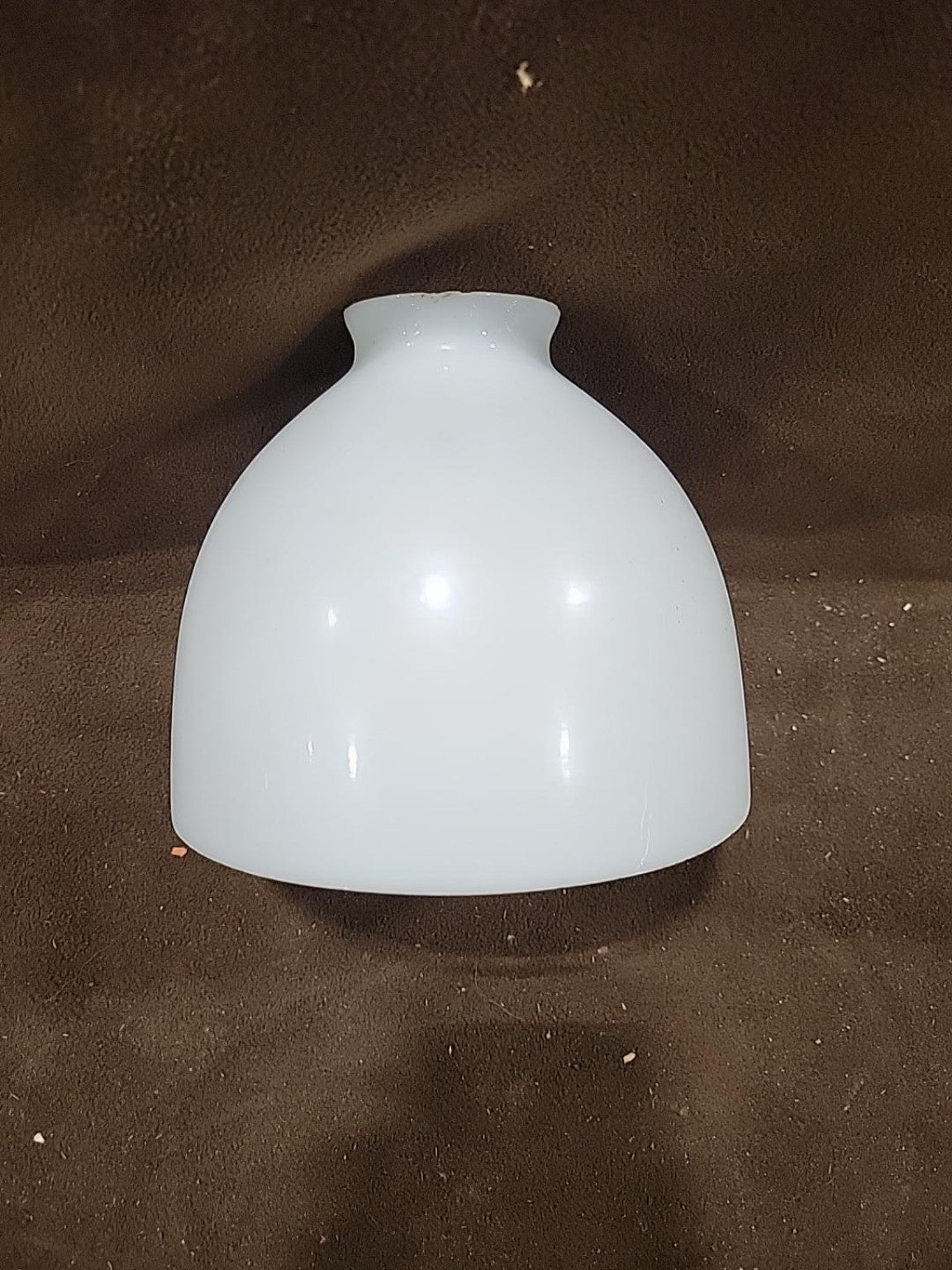 Vintage White Milk Glass Bell Light Shade