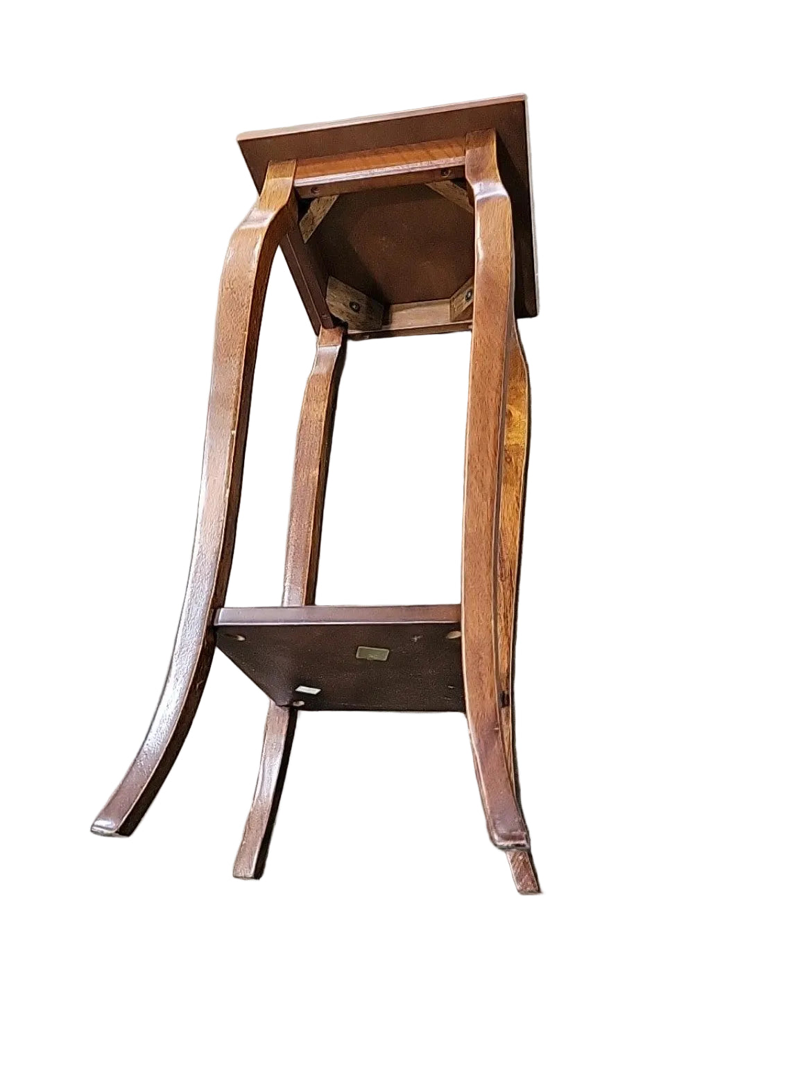 Vintage Bombay Company Mahogany Plant Stand