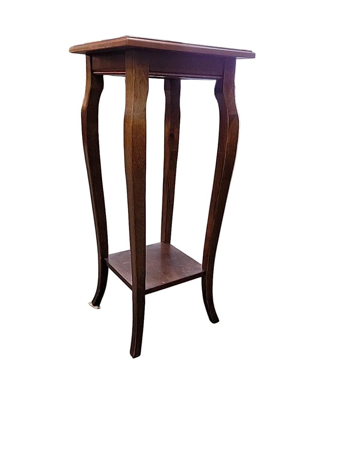 Vintage Bombay Company Mahogany Plant Stand