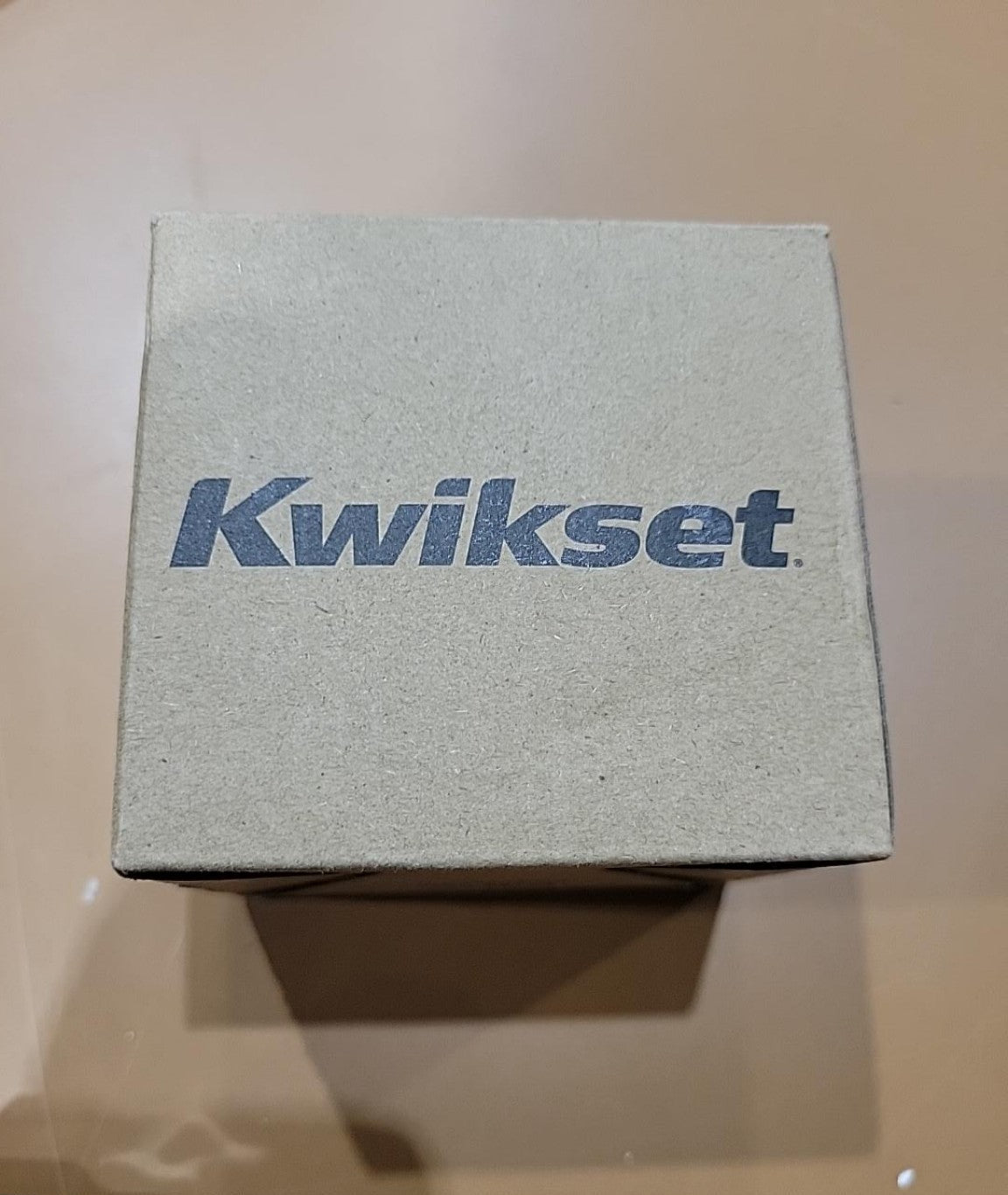 Kwikset Pismo Matte Black Dummy Door Knob